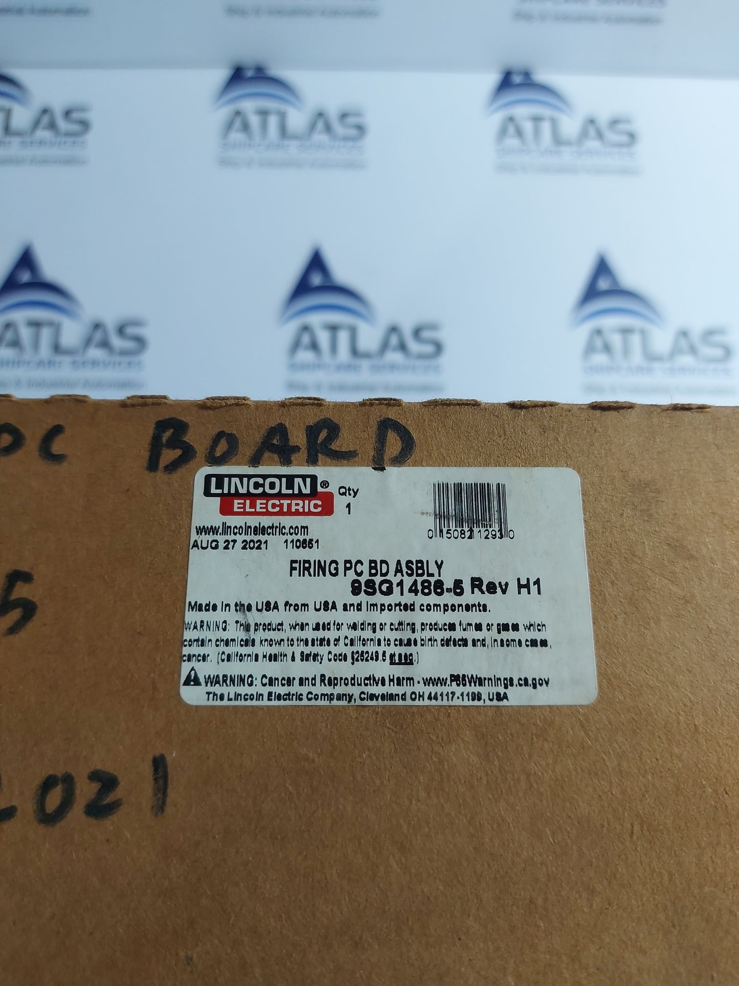 LINCOLN ELECTRIC 9SG1486-5 REV H1 FIRING PC BOARD ASSEMBLY