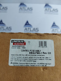 LINCOLN ELECTRIC 9SG4790-1 REV.C0 CONTROL PC BOARD ASSEMBLY