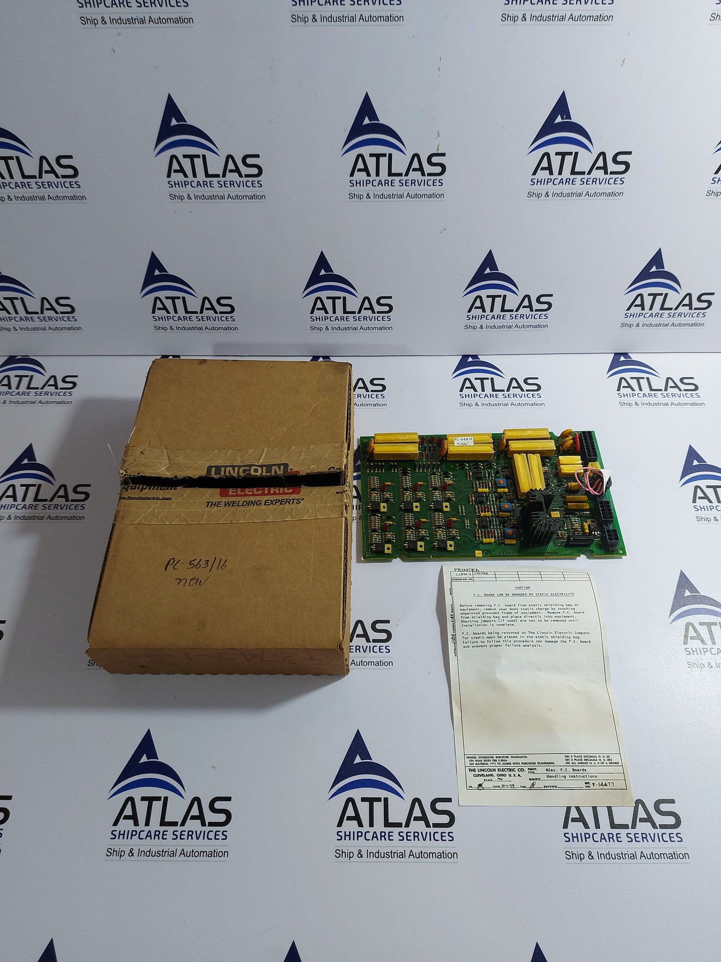 LINCOLN ELECTRIC G3742-1 FIRING BOARD