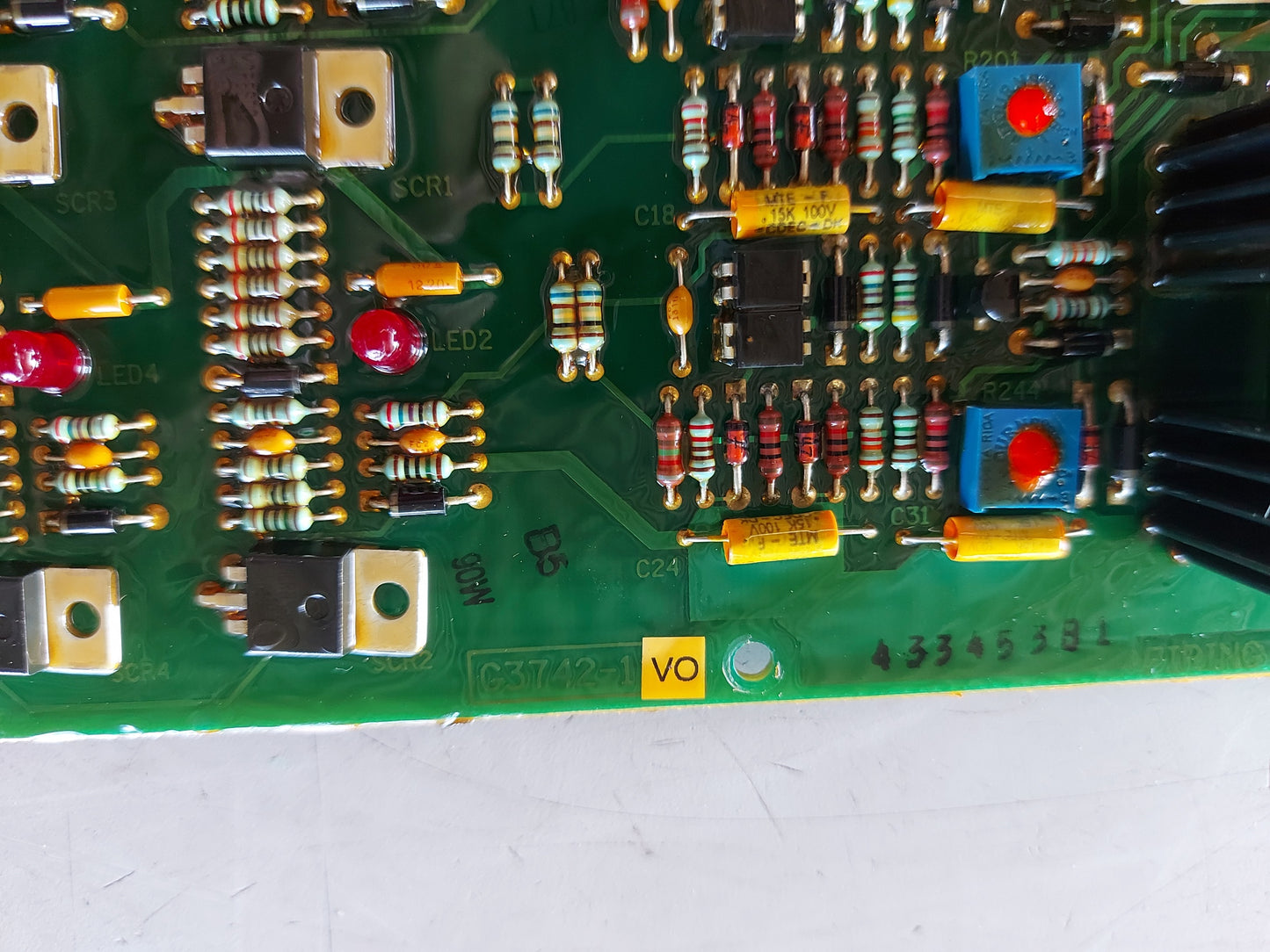 LINCOLN ELECTRIC G3742-1 FIRING BOARD