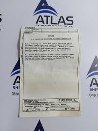 LINCOLN ELECTRIC G3742-1 FIRING BOARD