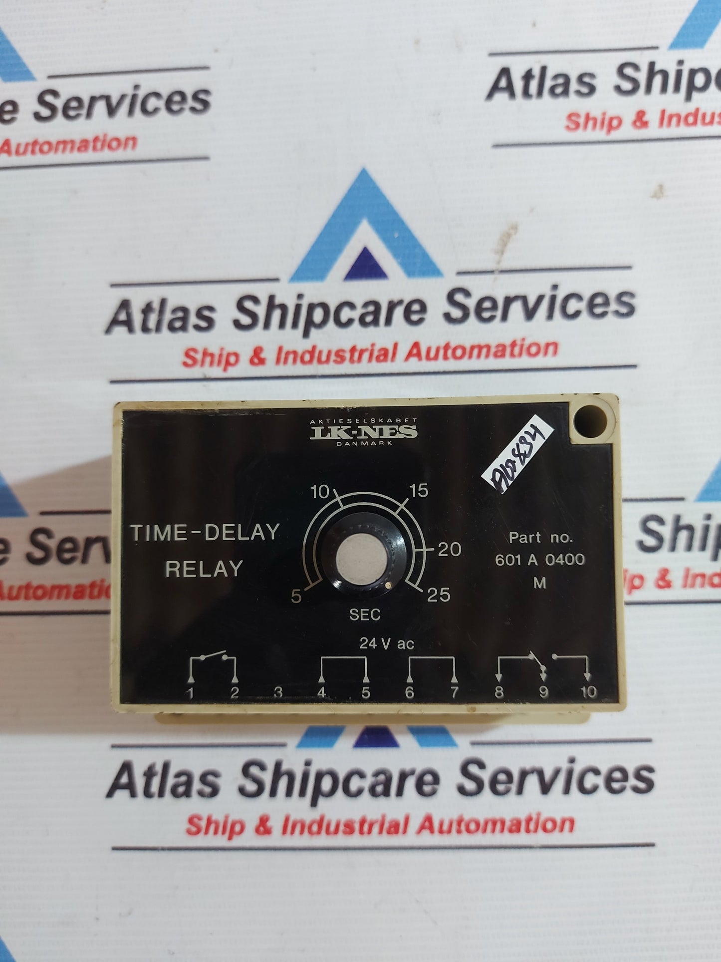 LK-NES 601 A 0400 TIME-DELAY RELAY 5-25 Sec