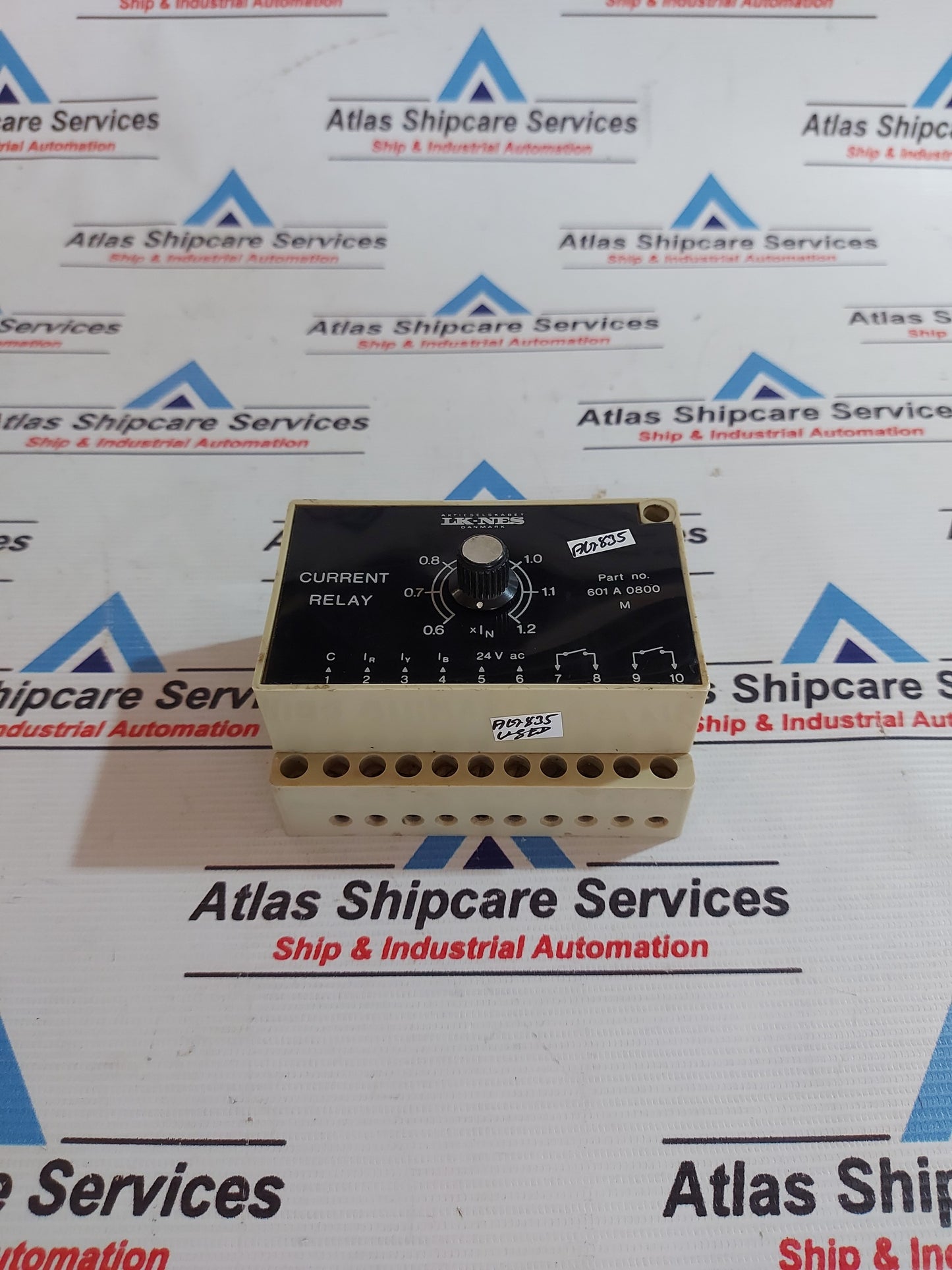 LK-NES 601 A 0800 CURRENT RELAY 24V AC 151875