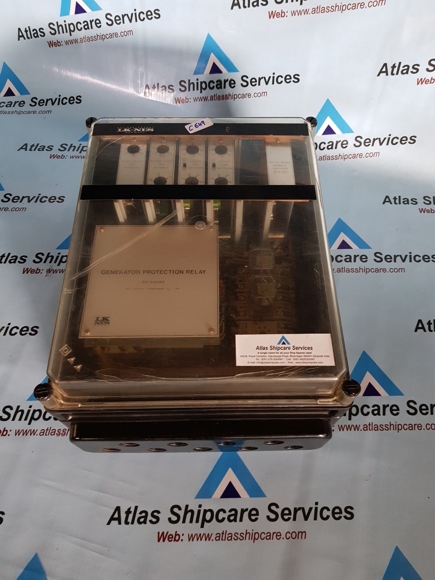 LK-NES 601B6000 GENERATOR PROTECTION RELAY
