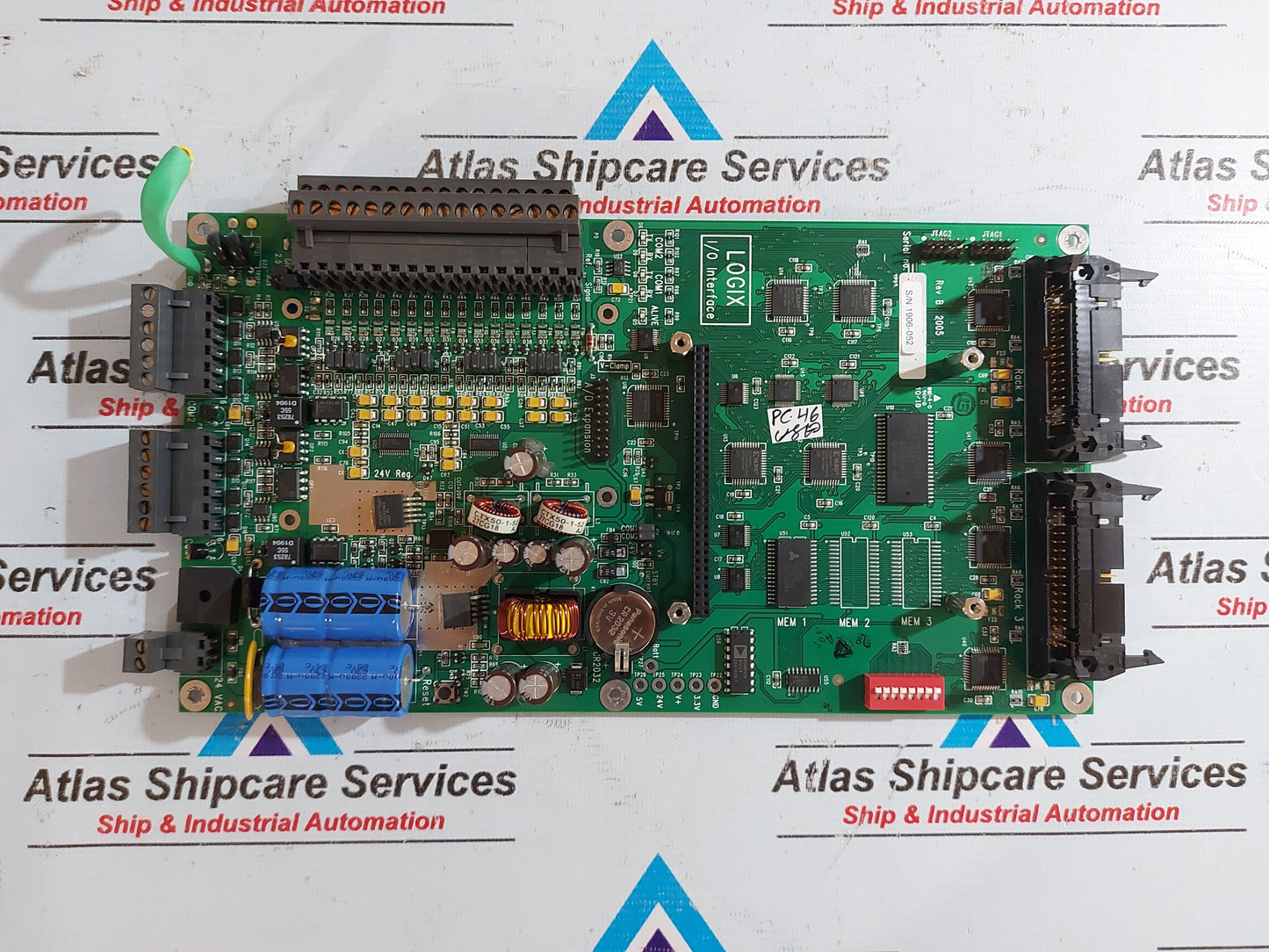 LOGIX REV.B 2005 I/O INTERFACE BOARD