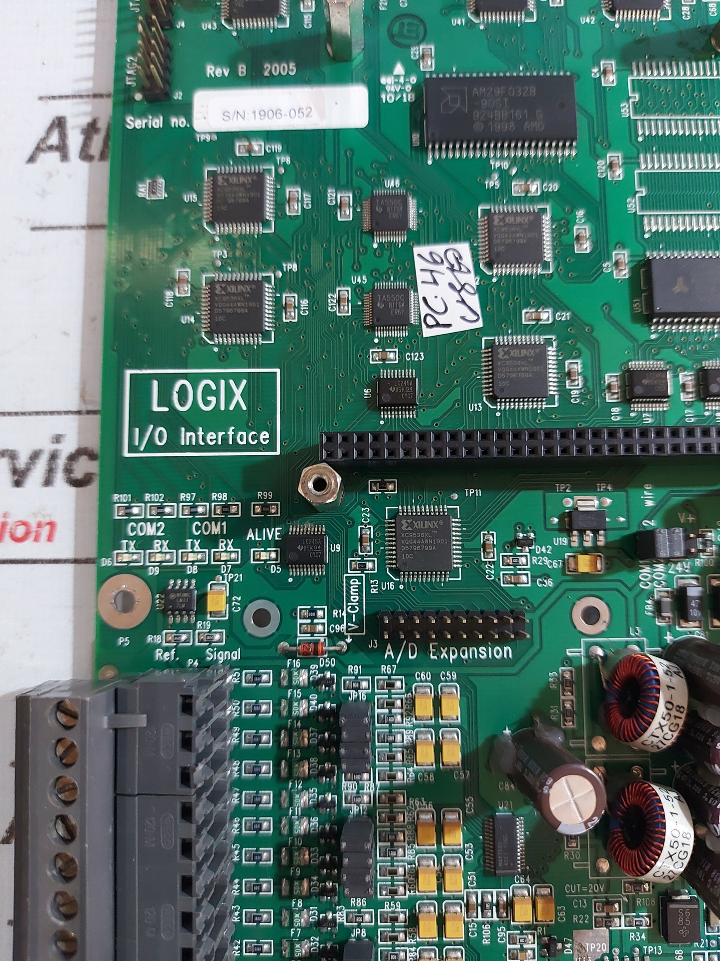 LOGIX REV.B 2005 I/O INTERFACE BOARD