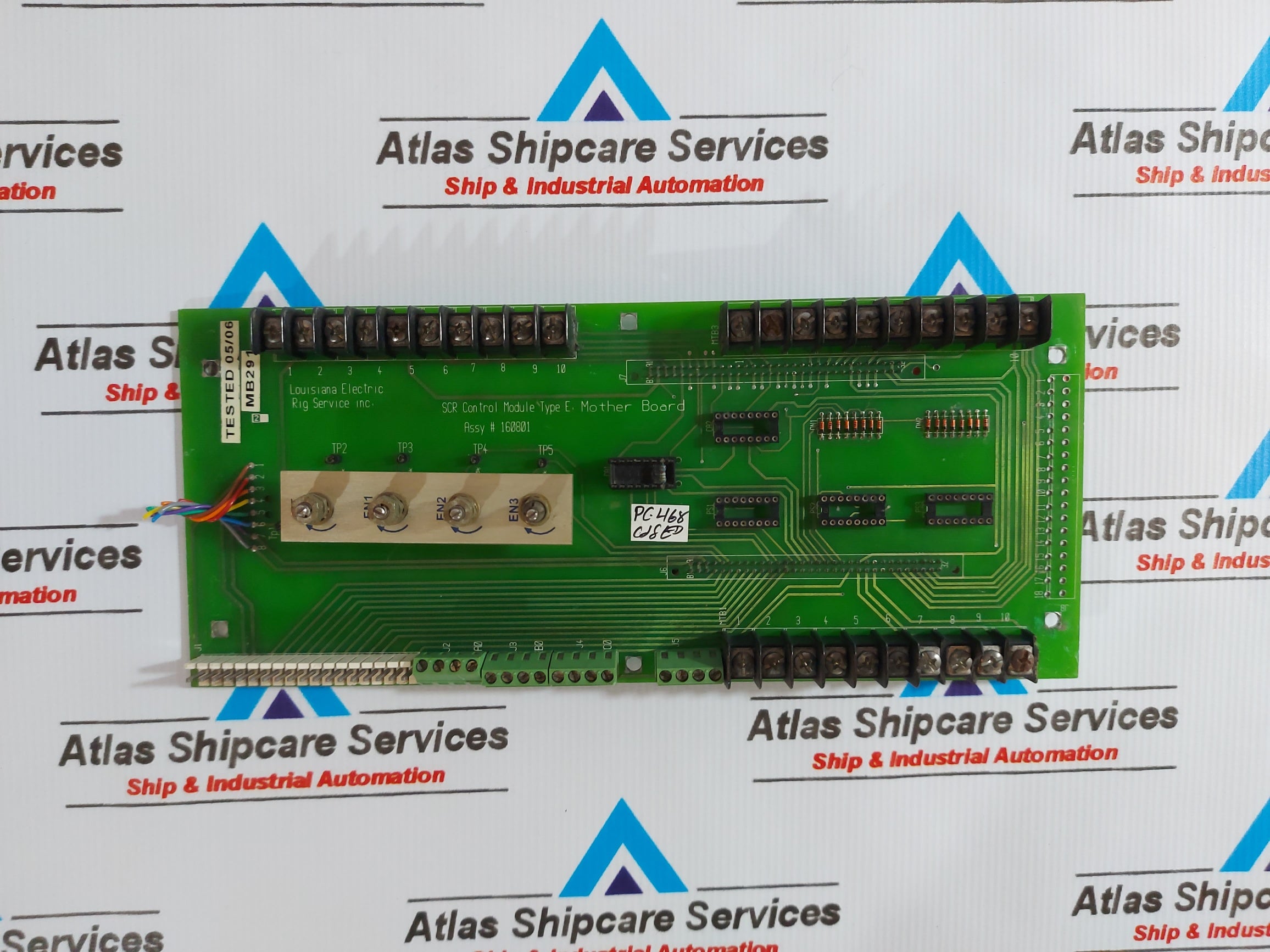 LOUISIANA ELECTRIC RIG SERVICE 160801 TYPE-E SCR CONTROL MODULE – Atlas ...