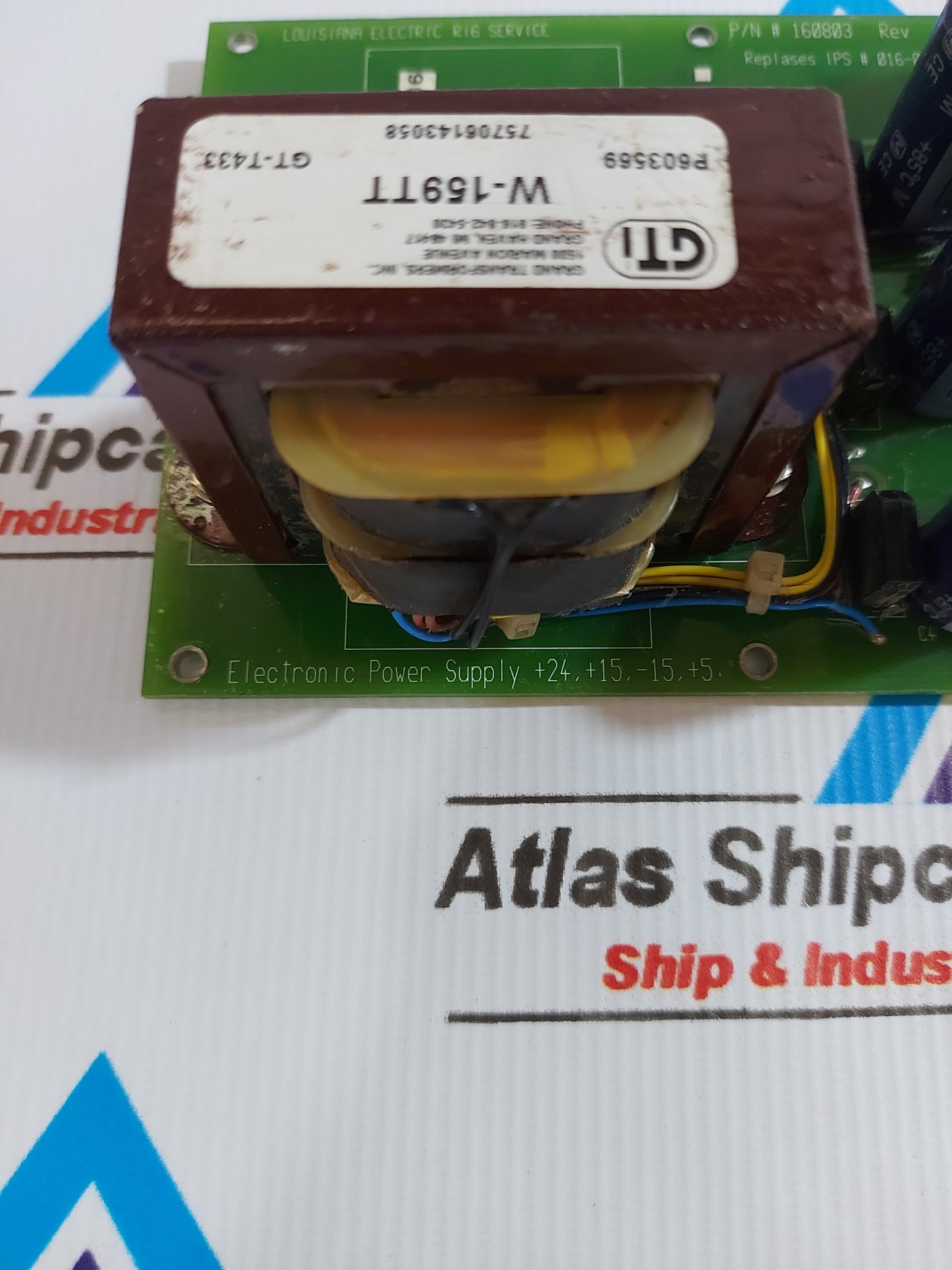 LOUISIANA ELECTRIC RIG SERVICE 160803 REV.1 PCB BOARD