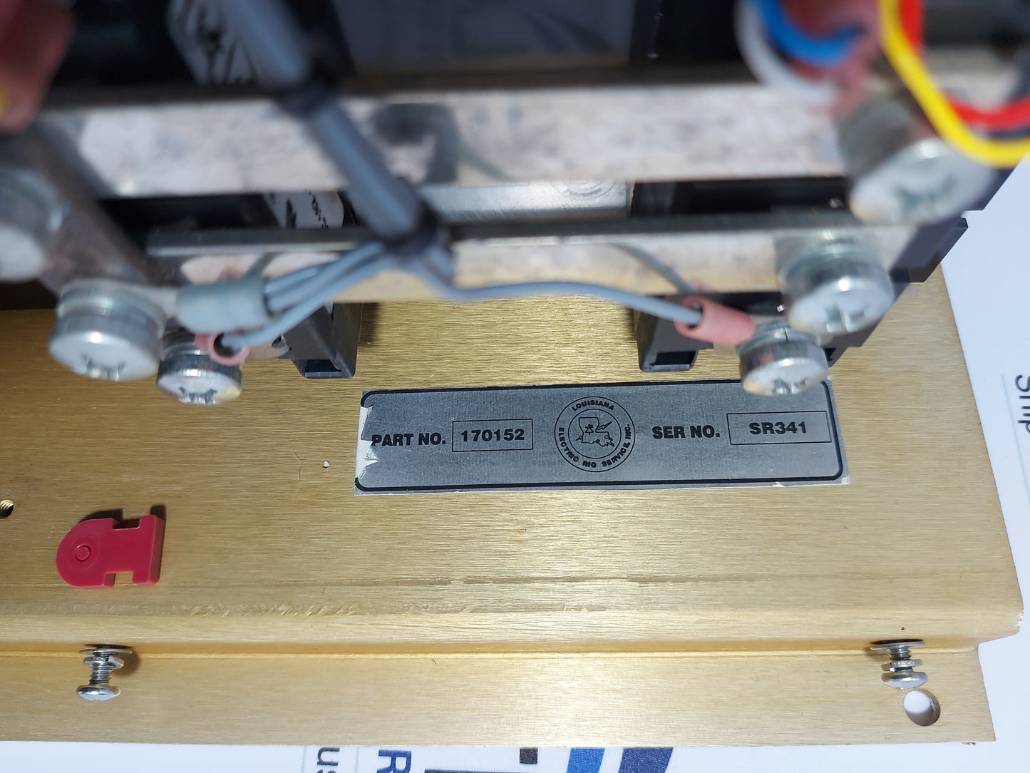 LOUSIANA ELECTRIC RIG 170152 STATIC REVERSING