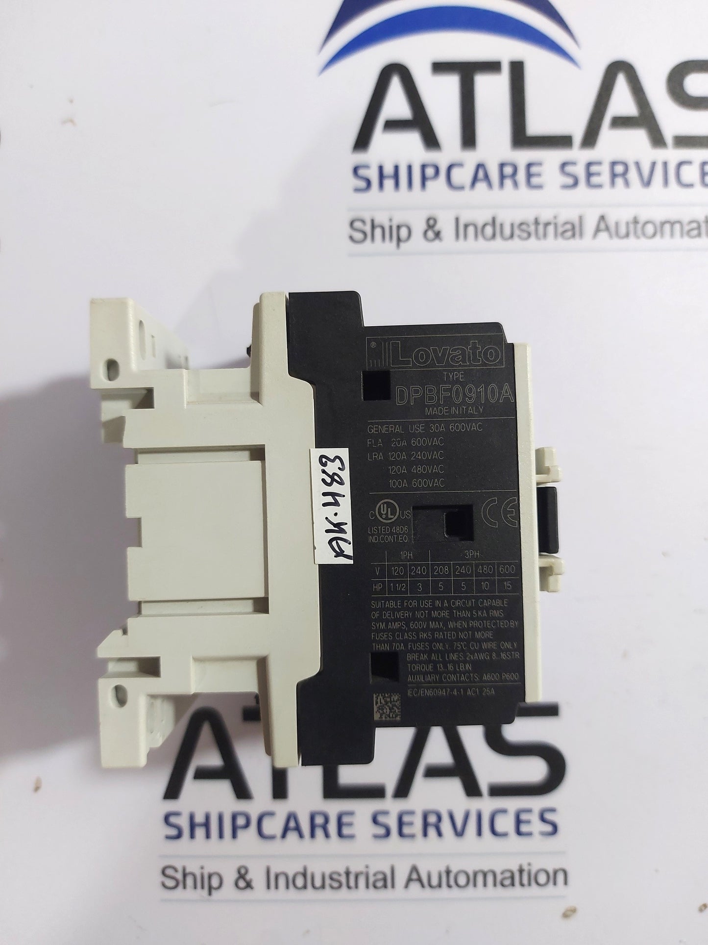 LOVATO DPBF09 10A STARTER CONTACTOR