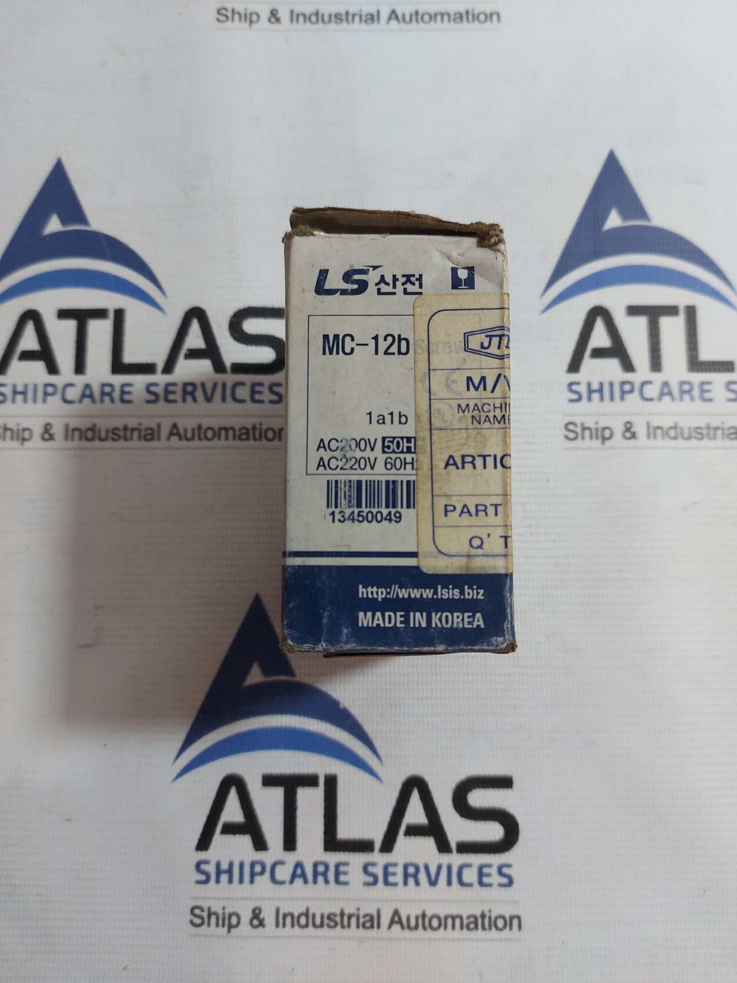 LS ELECTRIC MC-12b CONTACTOR 220V 12A
