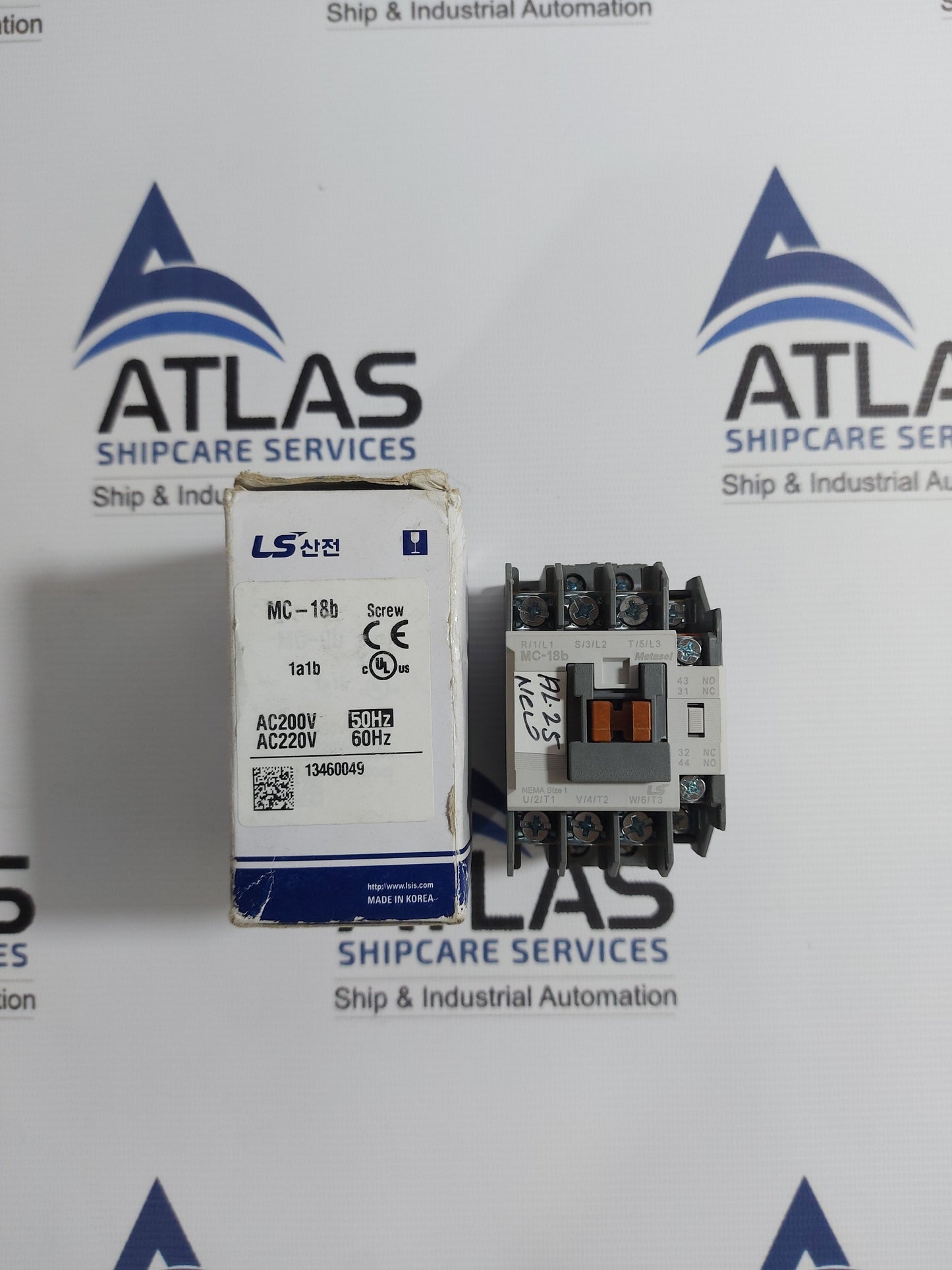 LS ELECTRIC MC-18B MAGNETIC CONTACTOR 18A COIL VOLTAGE 220V