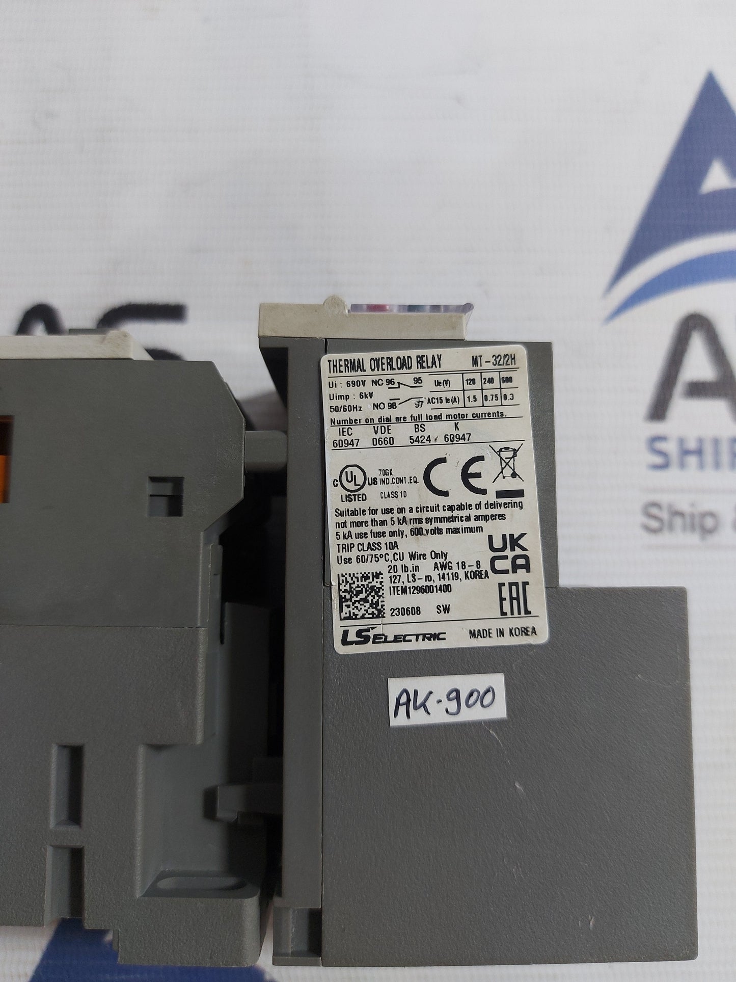 LS ELECTRIC MC-22b MAGNETIC CONTACTOR 22A 690V