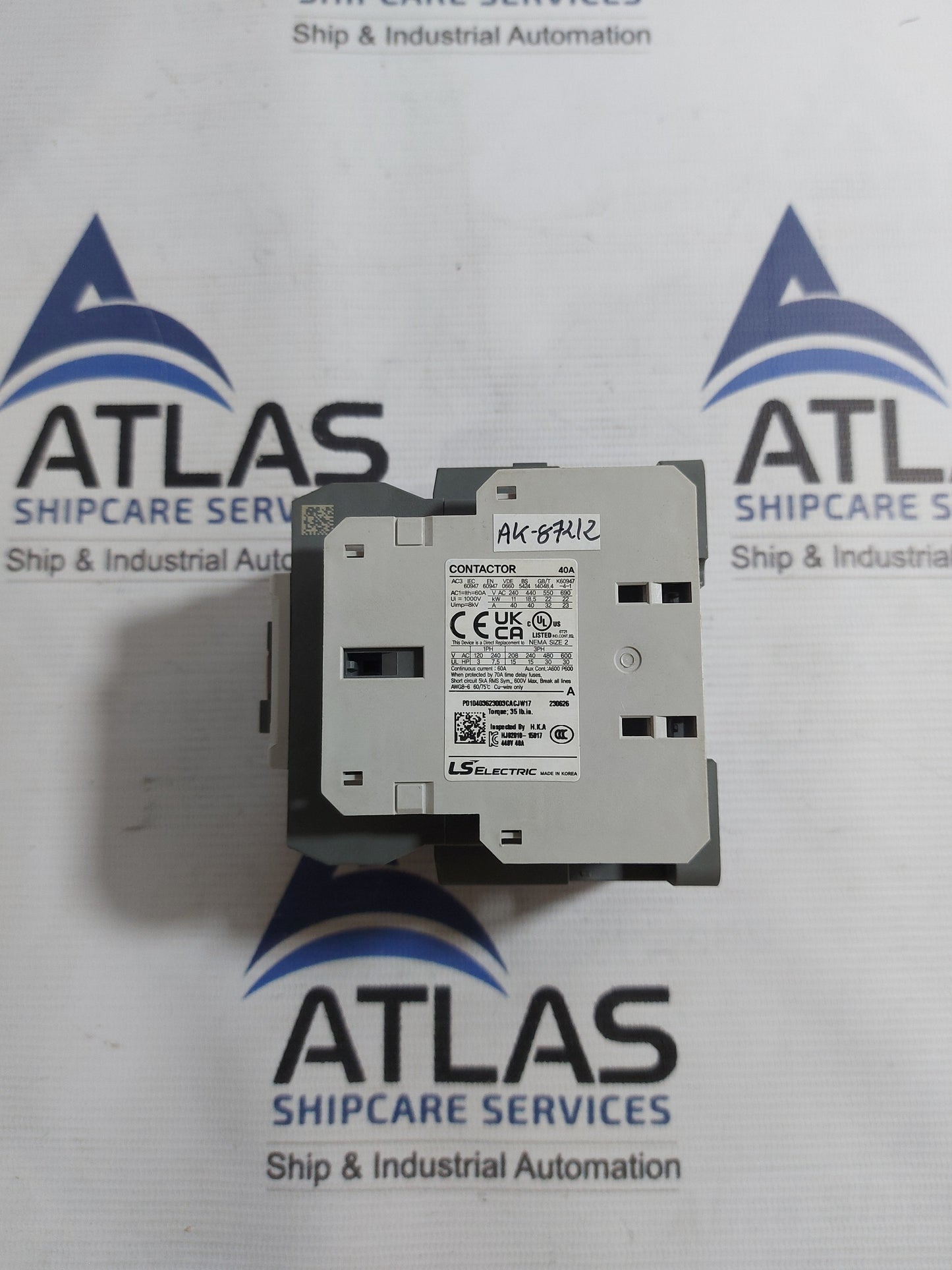 LS ELECTRIC MC-40A CONTACTOR AC220V 60A