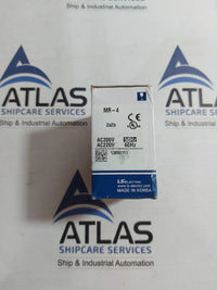 LS ELECTRIC MR-4 2a2b CONTROL RELAY 4 POLE 220V
