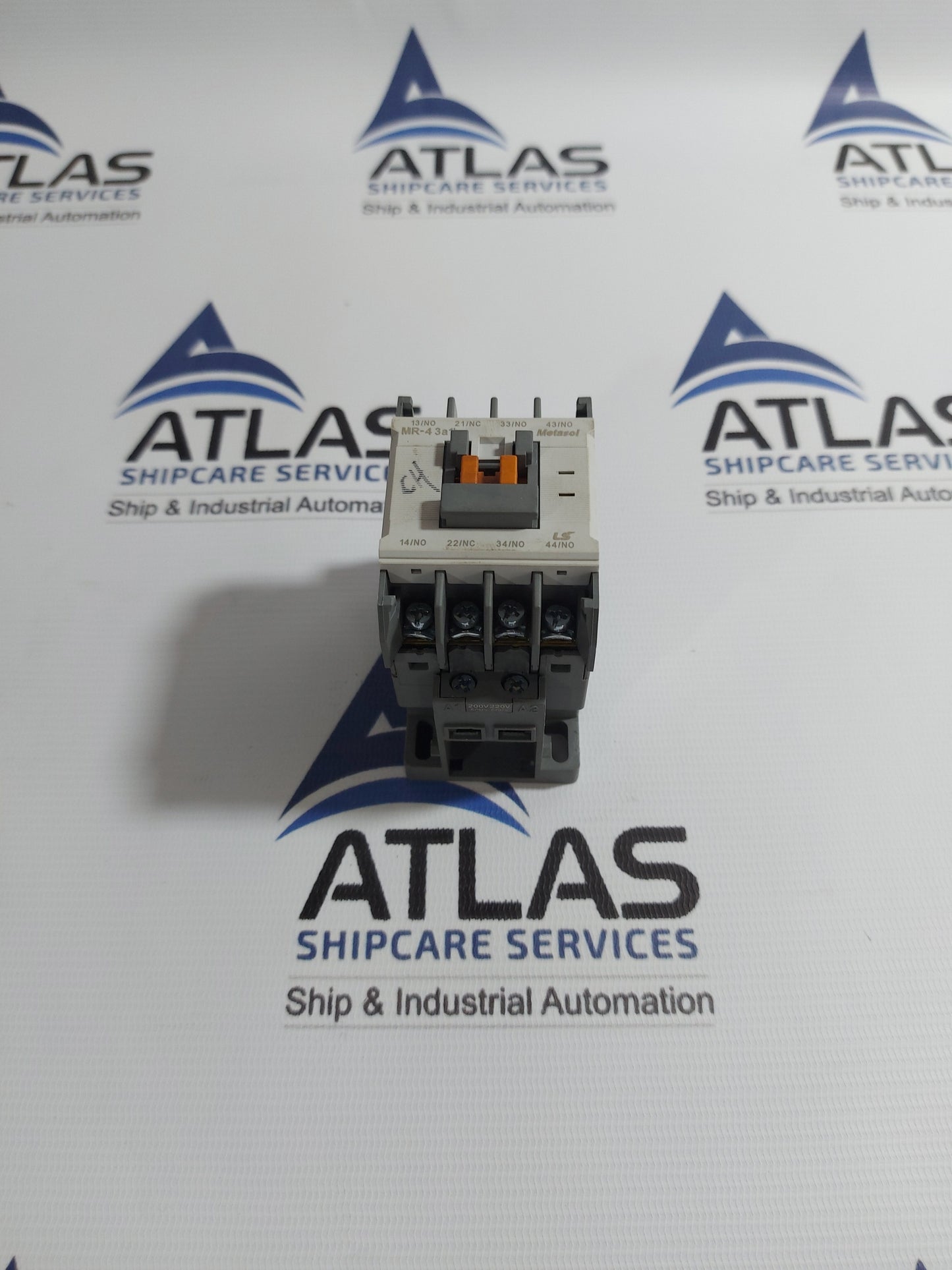 LS ELECTRIC MR-4 3a1b AUXILIARY CONTROL RELAY 4 POLE 16A 220V