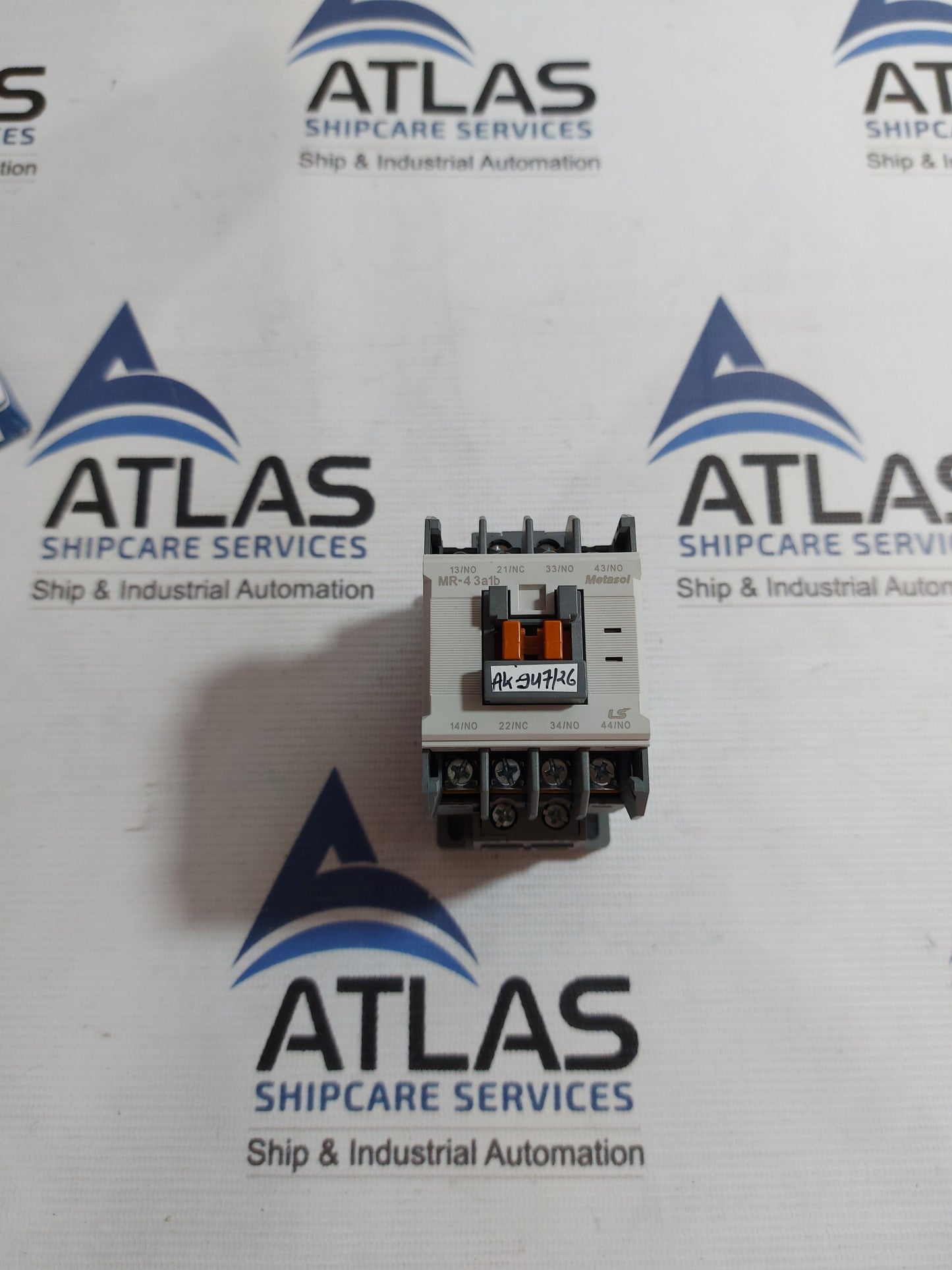 LS ELECTRIC MR-4 3a1b AUXILIARY CONTROL RELAY 4 POLE 200-220V