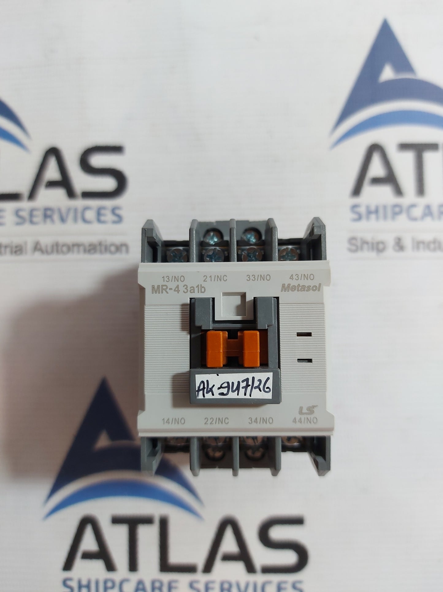 LS ELECTRIC MR-4 3a1b AUXILIARY CONTROL RELAY 4 POLE 200-220V