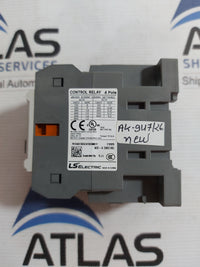 LS ELECTRIC MR-4 3a1b AUXILIARY CONTROL RELAY 4 POLE 200-220V