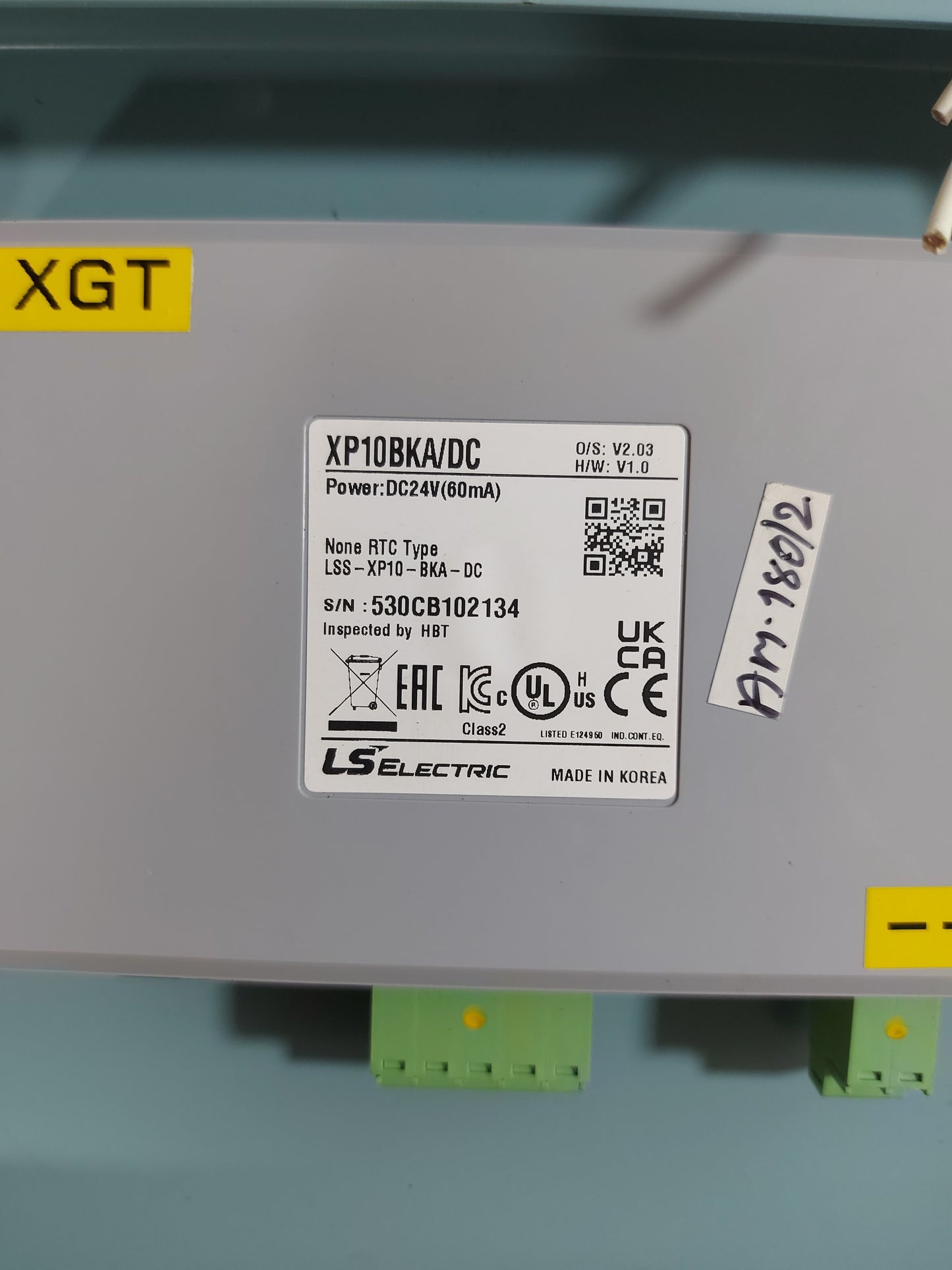TECHCROSS LS ELECTRIC XP10BKA/DC XGT HMI PANEL