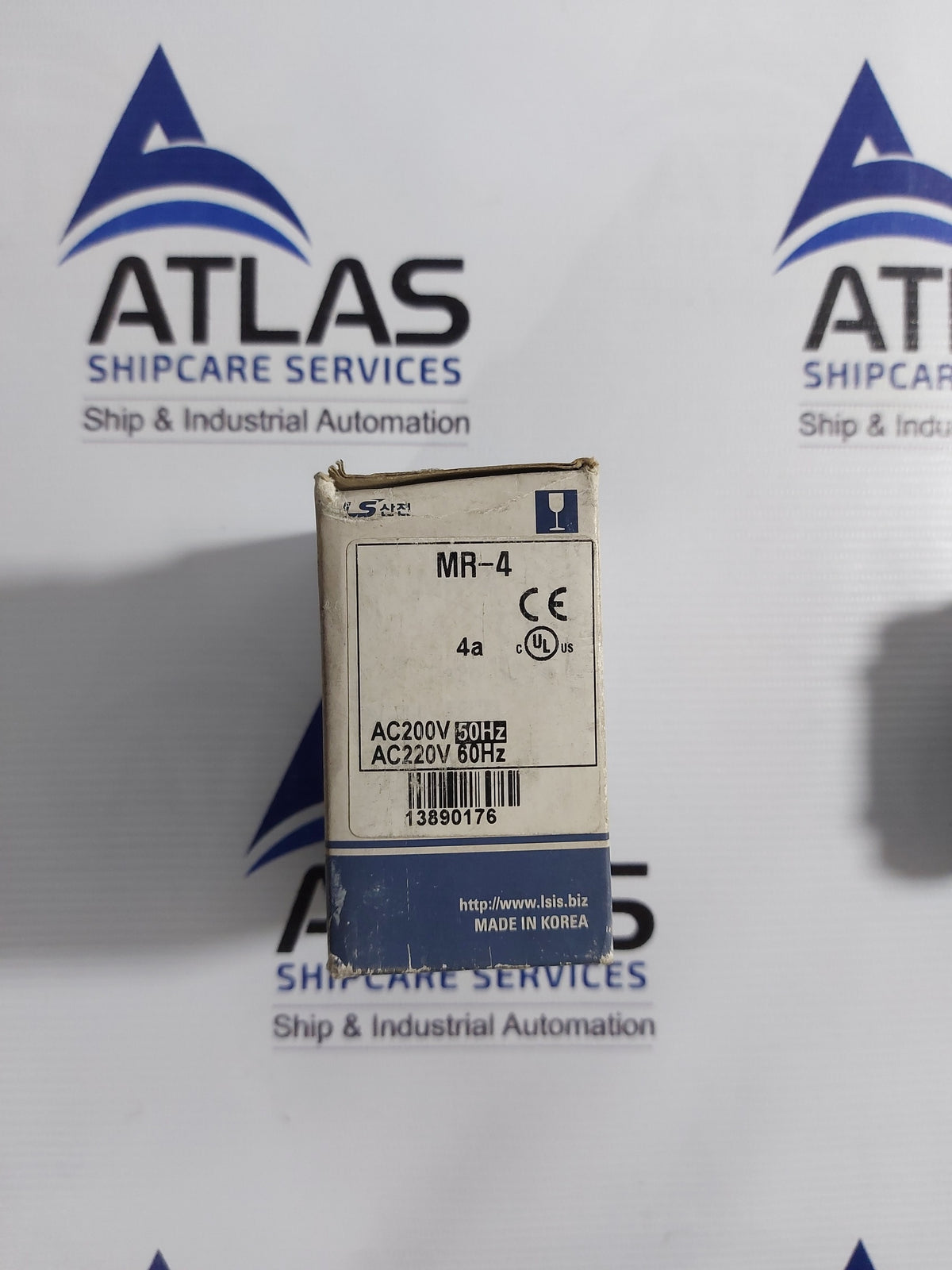 LS INDUSTRIAL MR-4 4a AUXILIARY CONTROL RELAY 4 POLE 16A