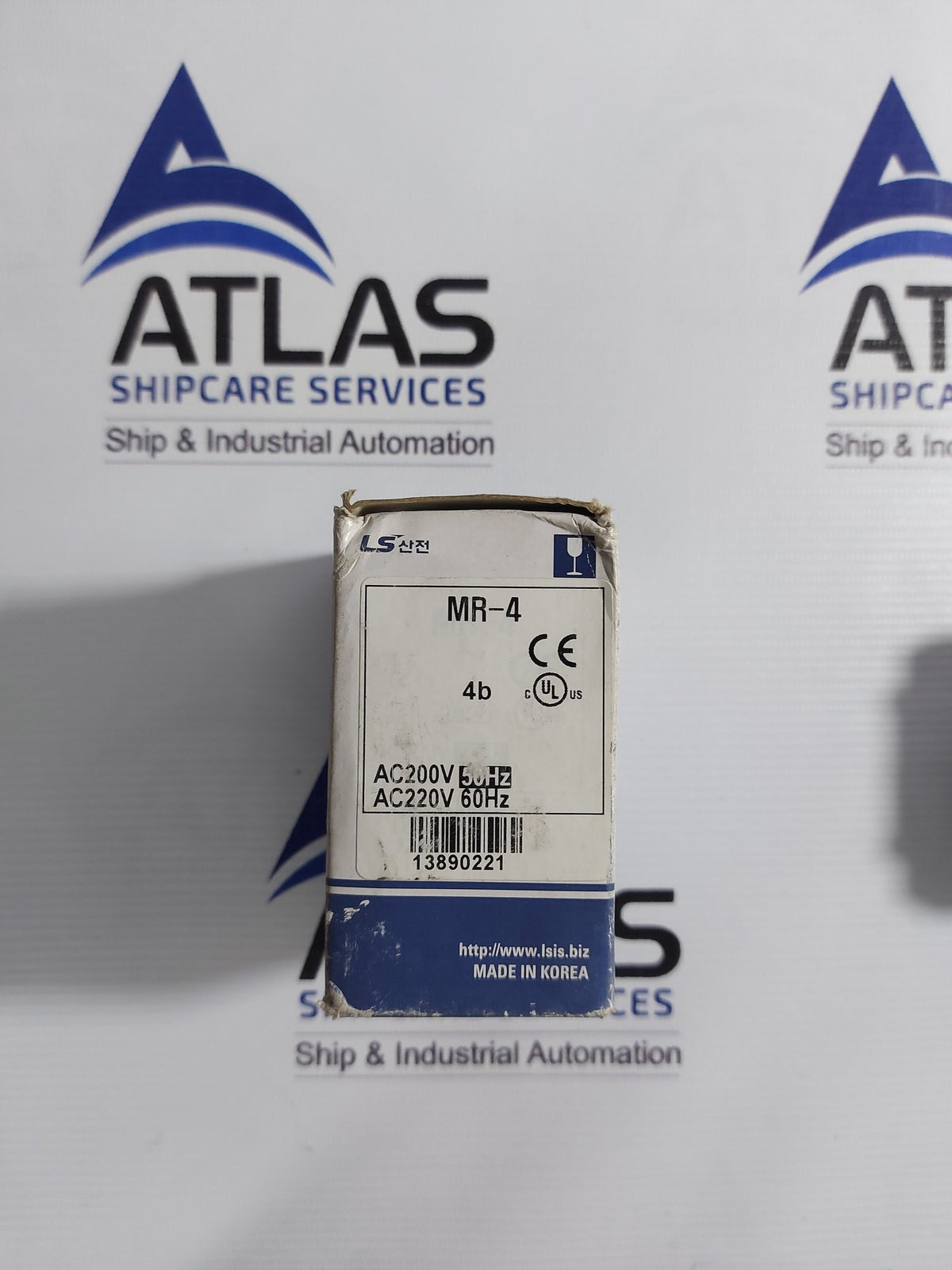 LS INDUSTRIAL MR-4 4b AUXILIARY CONTROL RELAY 4 POLE 16A