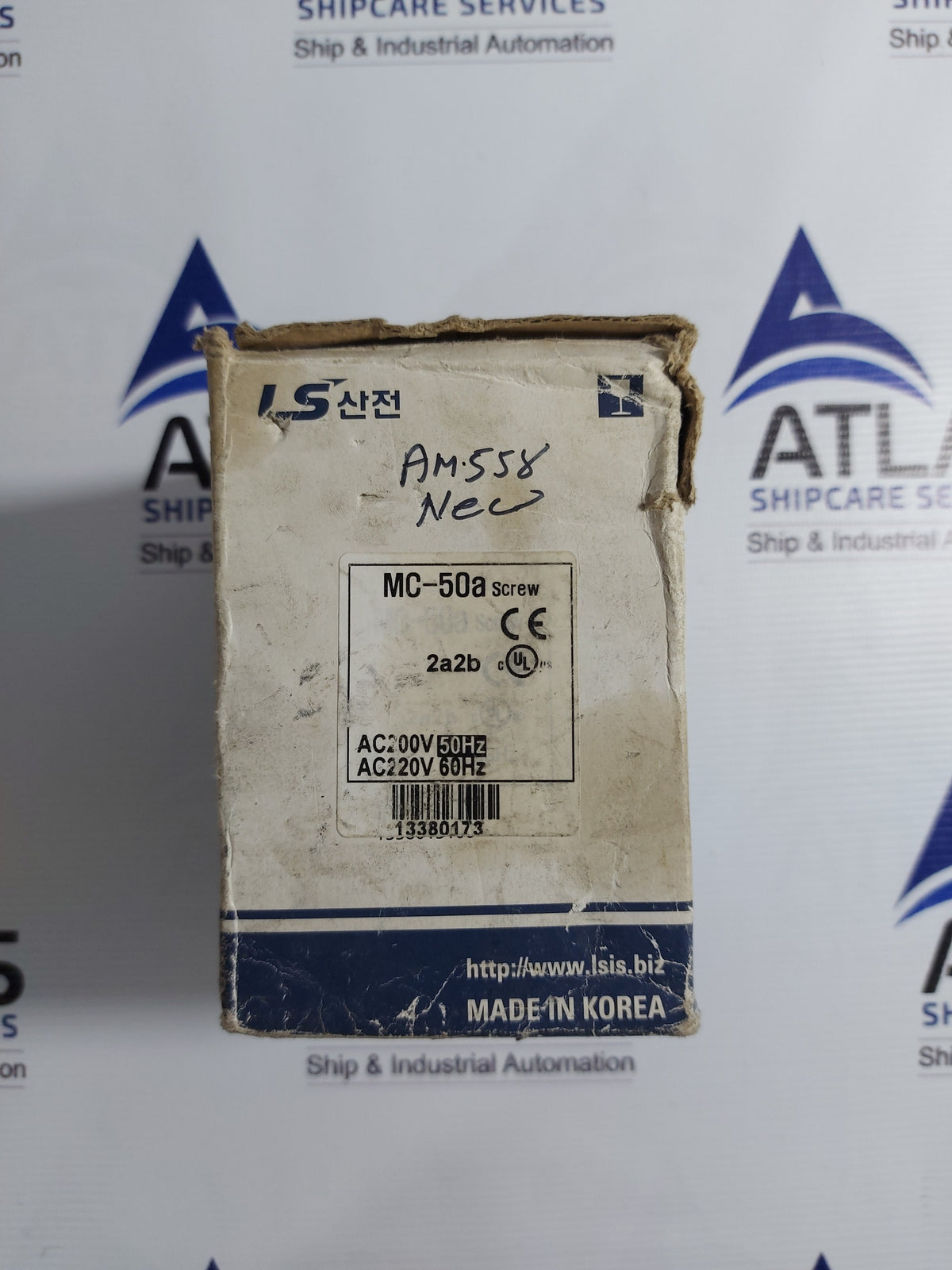 LS METASOL MC-50a CONTACTOR 50A 3 POLE