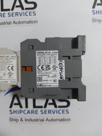 LS METASOL MR-4 3a1b CONTROL RELAY UA-4 AUX CONTACT UNIT 4 POLE
