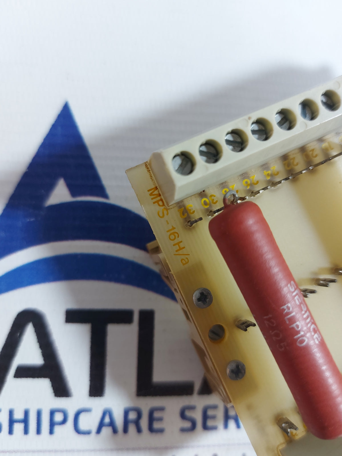 LUTZE MPS-16H/a RESISTOR 32 PIN PCB BOARD 12Ω5