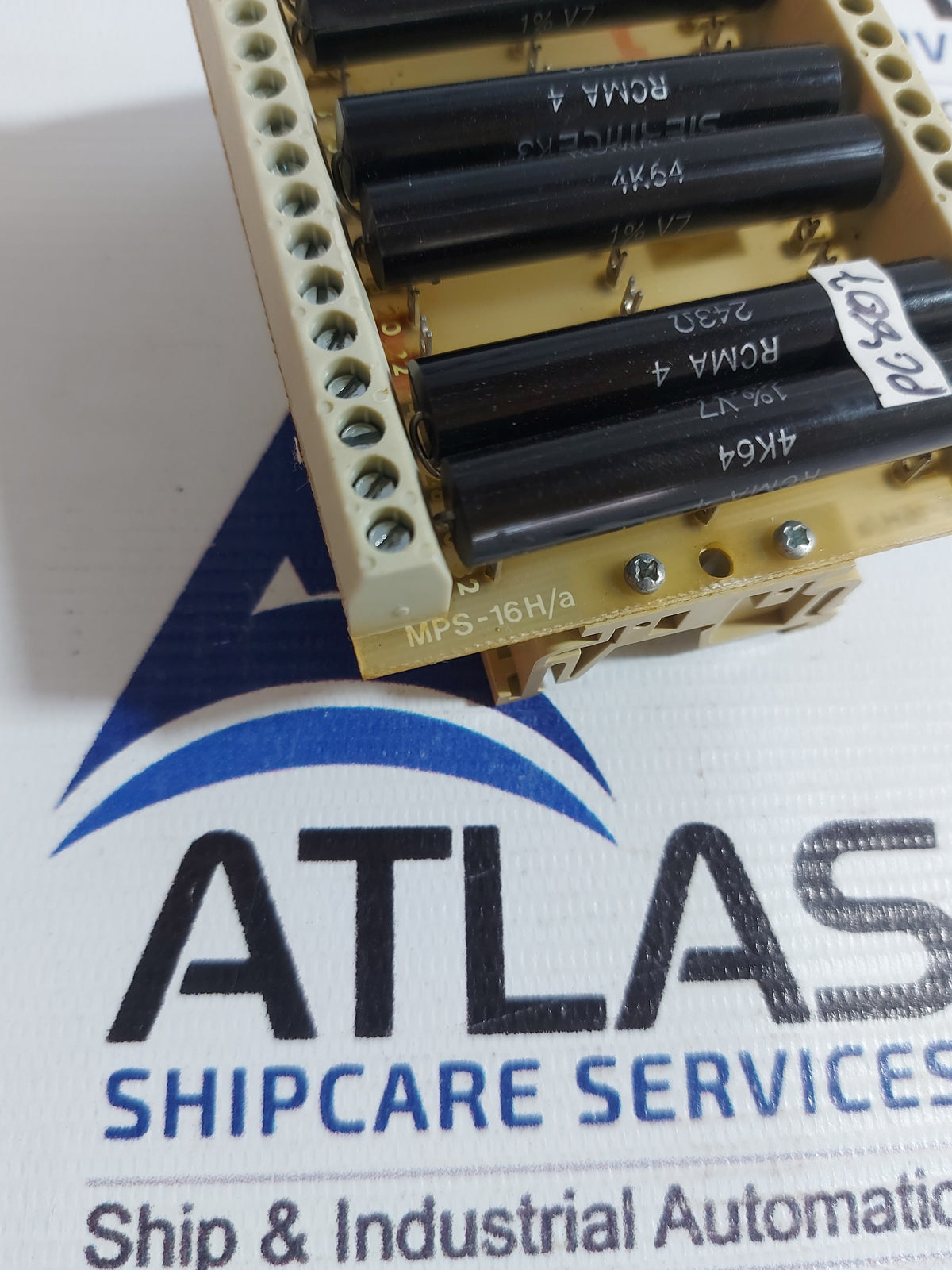 LUTZE MPS-16H/a RESISTOR 32 PIN PCB BOARD 243Ω