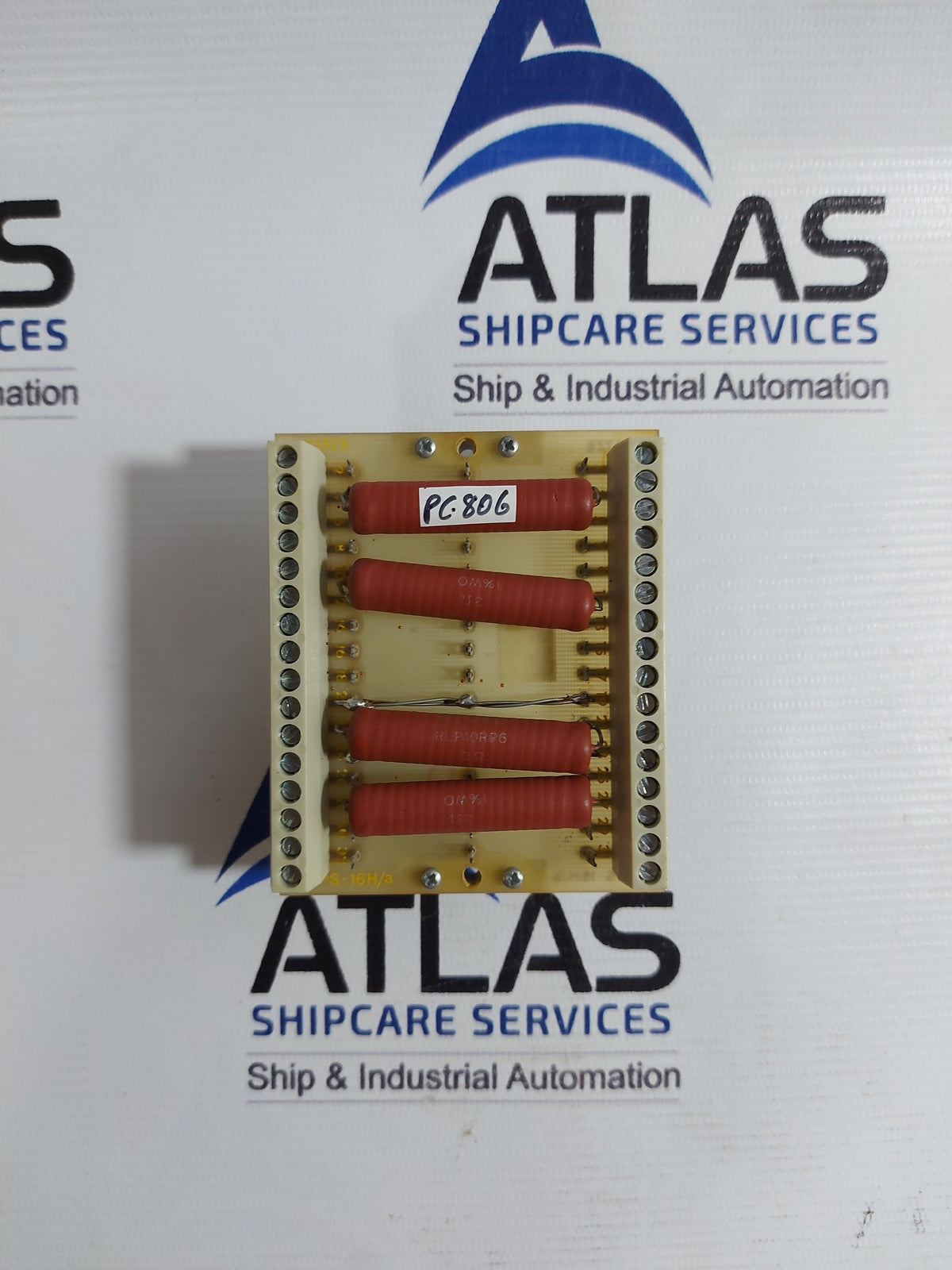 LUTZE MPS-16H/a RESISTOR 32 PIN PCB BOARD 3Ω