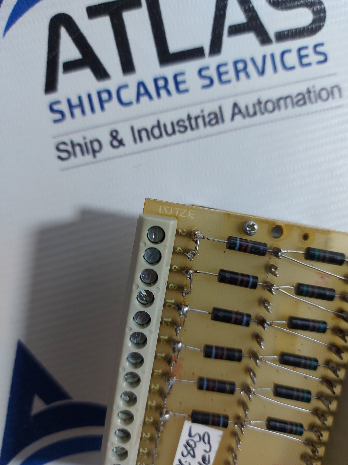 LUTZE MPS-16H/a RESISTOR 32 PIN PCB BOARD