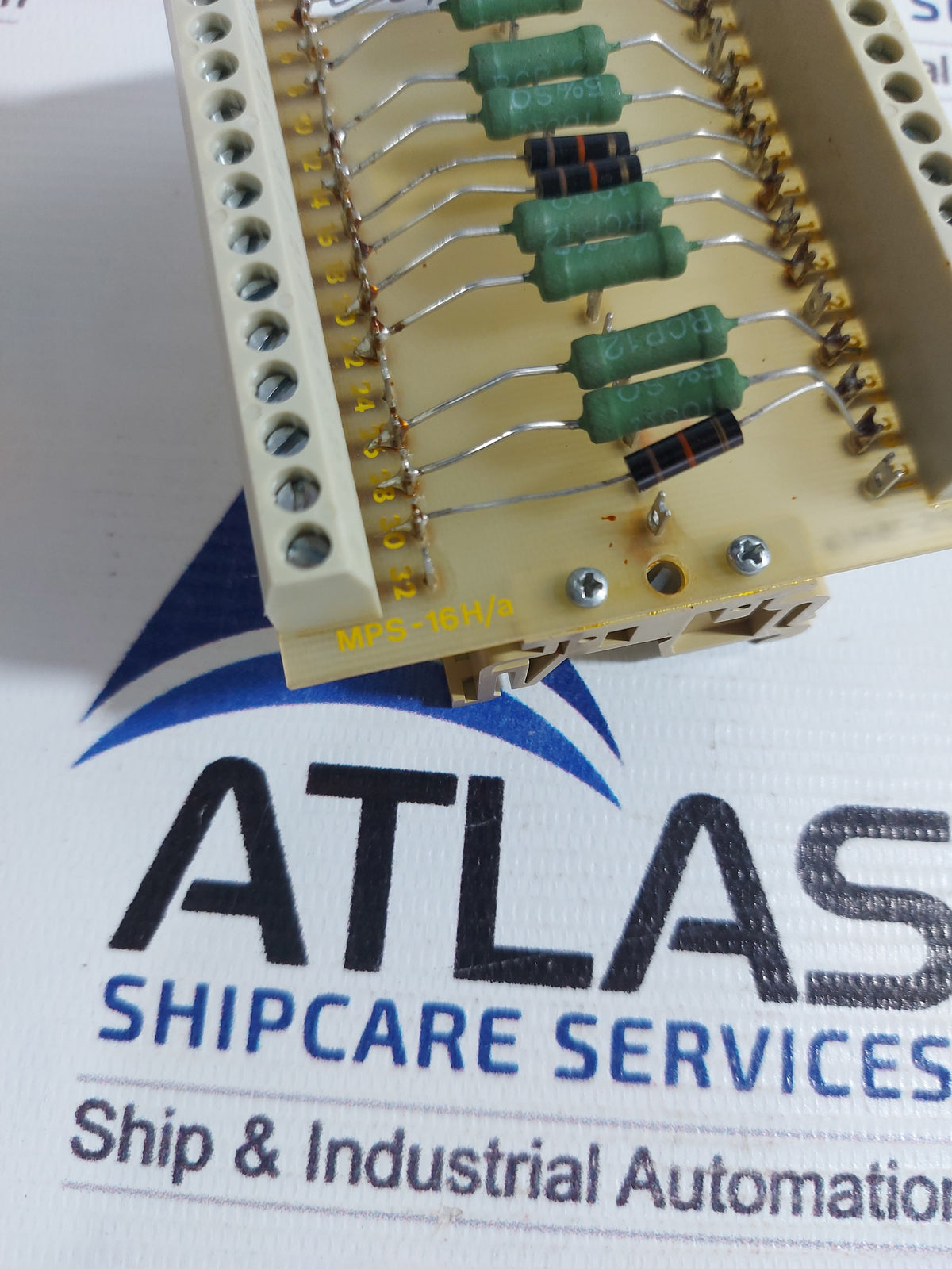 LUTZE MPS-16H/a RESISTOR 32 PIN PCB BOARD