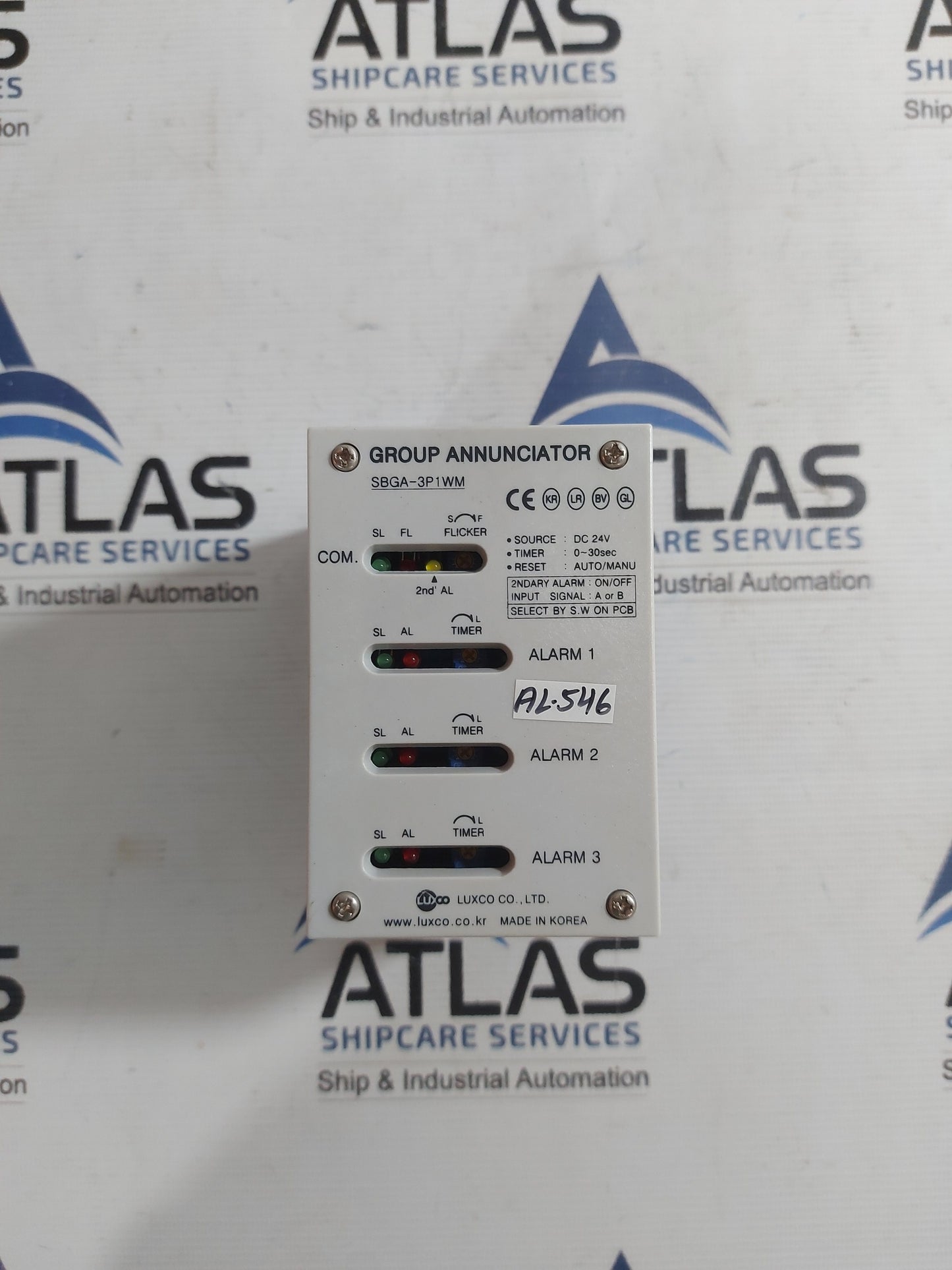LUXCO SBGA-3P1WM GROUP ANNUNCIATOR