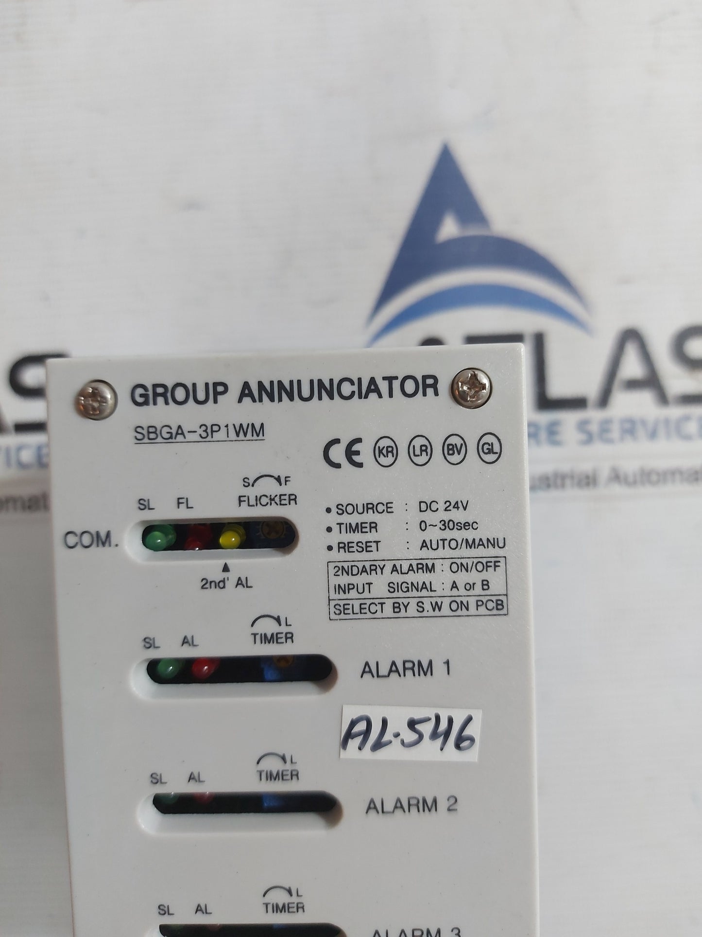 LUXCO SBGA-3P1WM GROUP ANNUNCIATOR