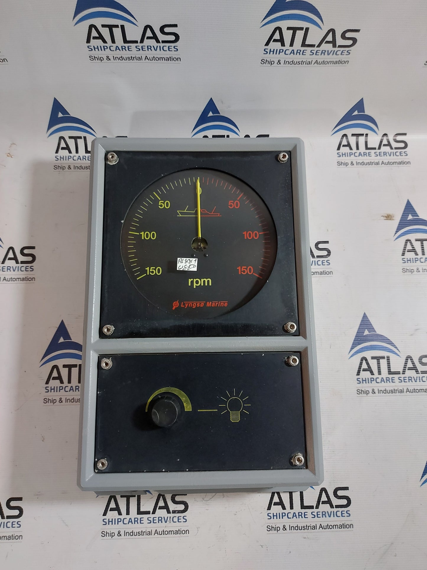 LYNGSO MARINE 150-0-150 RPM INDICATOR
