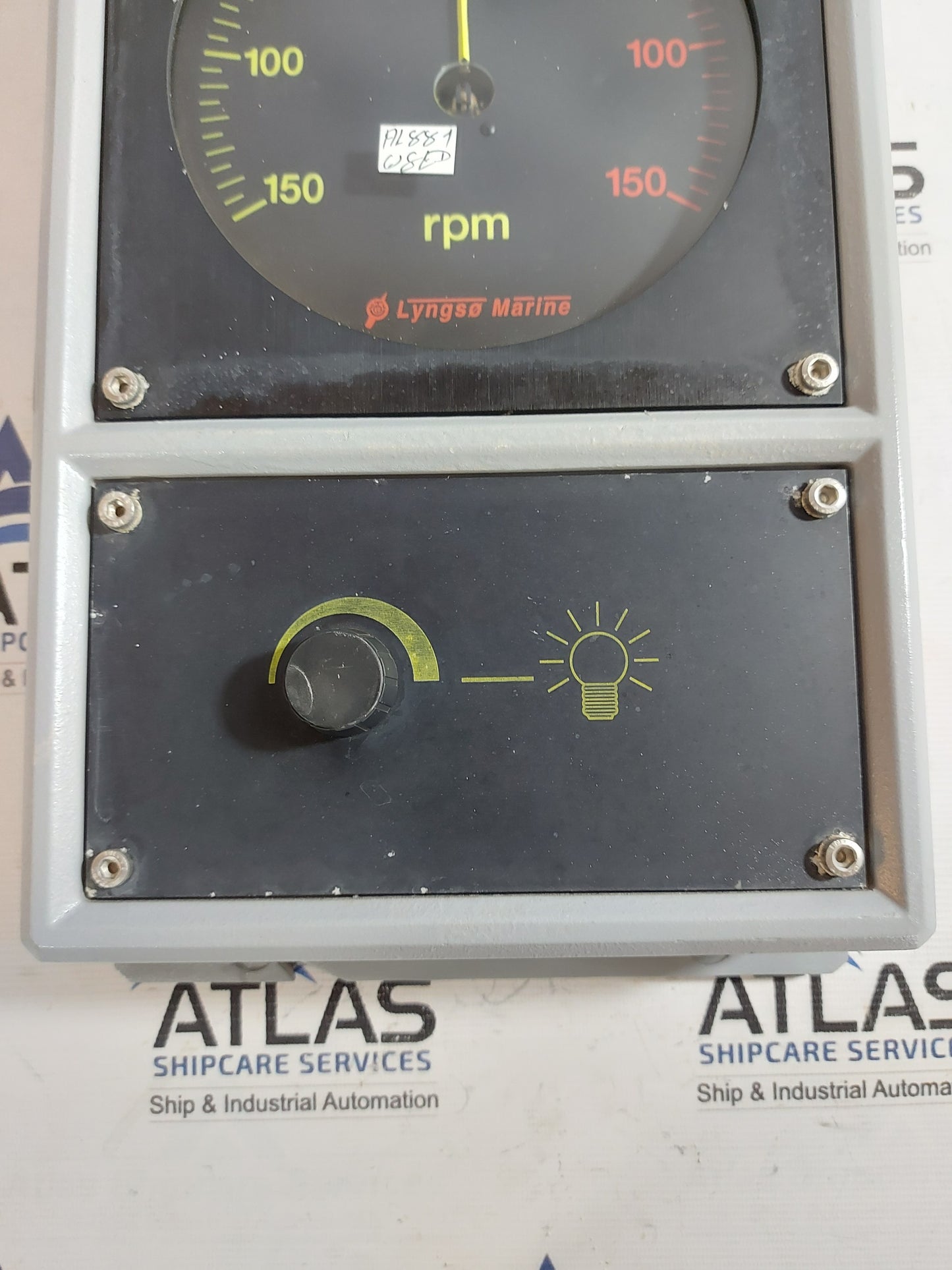 LYNGSO MARINE 150-0-150 RPM INDICATOR