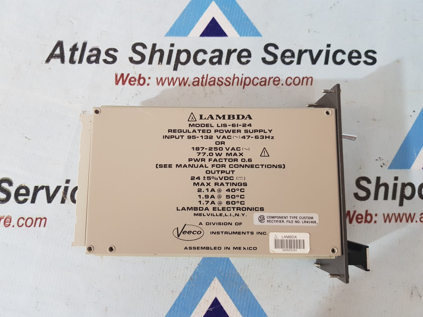 Lambda LIS-61-24 Regulated Power Supply