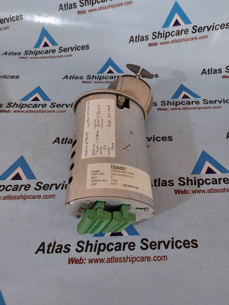 Lilaas R01TD10AAI03-00 Thruster Lever