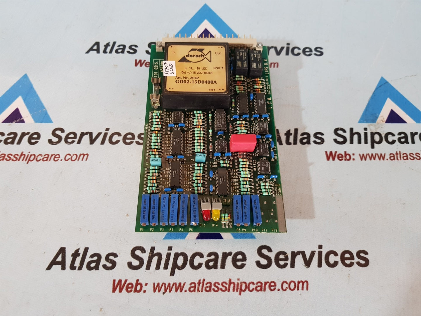 Lips B.V. L.C.M. 101.0515 Pcb Card