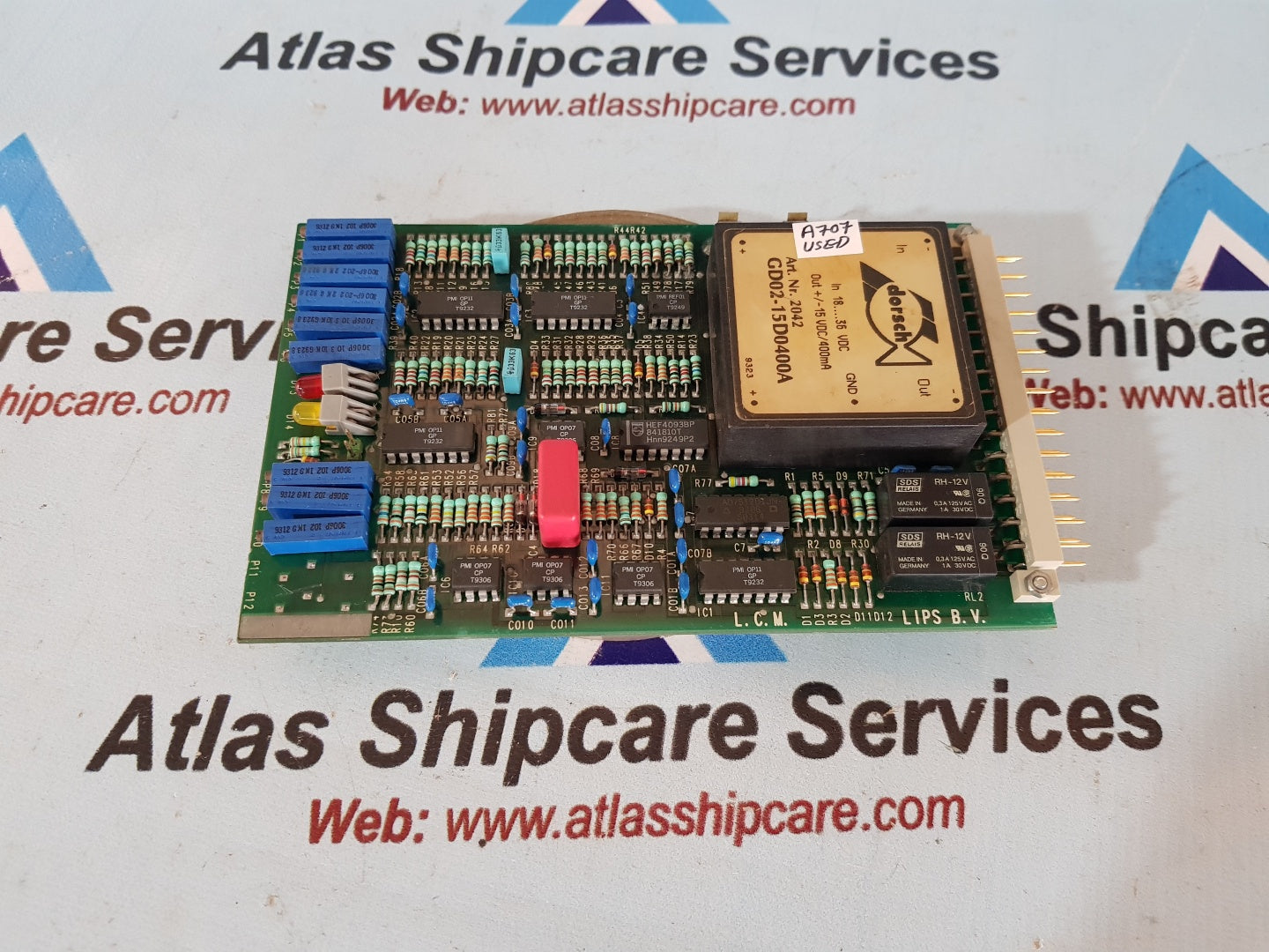 Lips B.V. L.C.M. 101.0515 Pcb Card