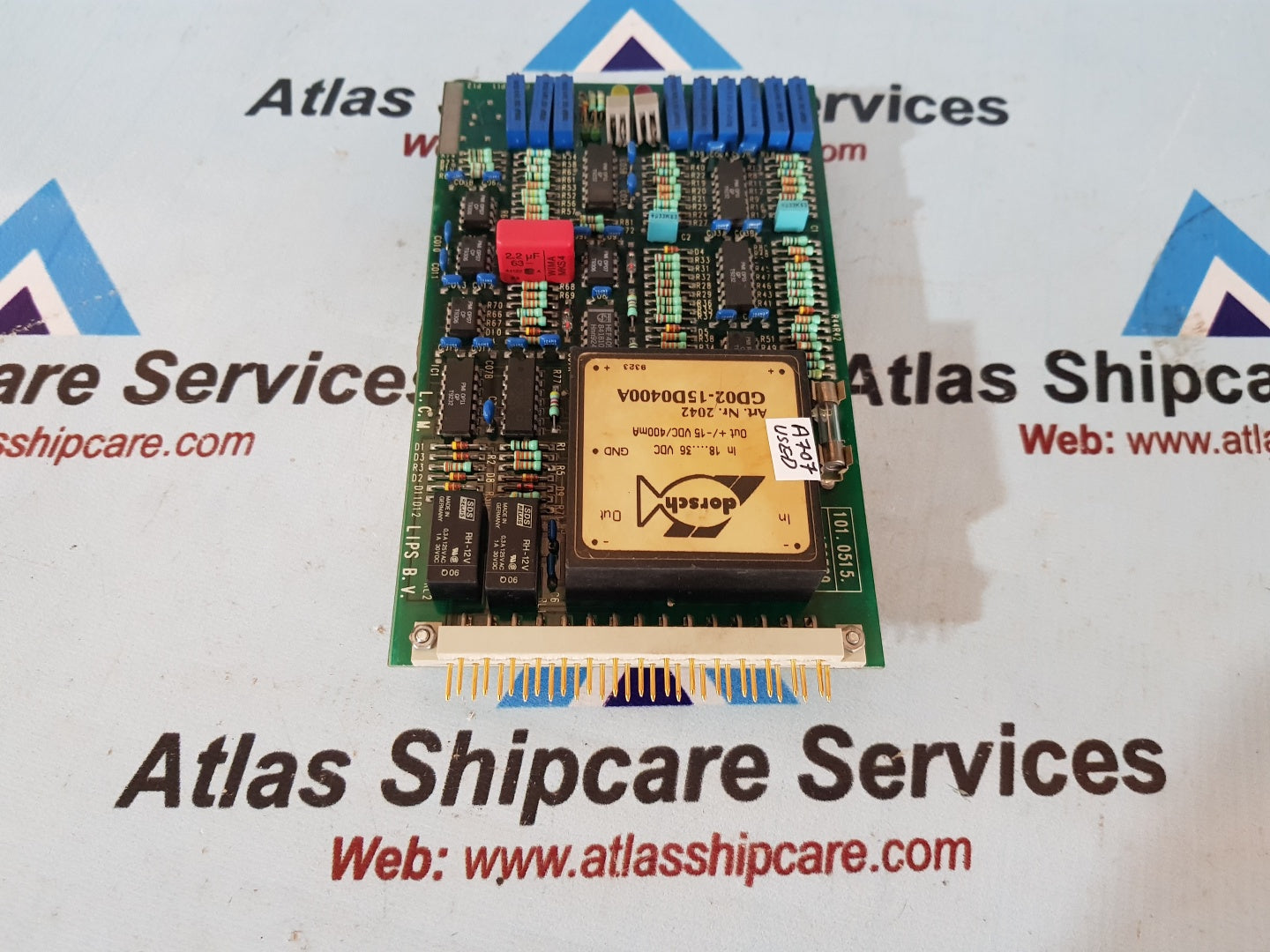 Lips B.V. L.C.M. 101.0515 Pcb Card