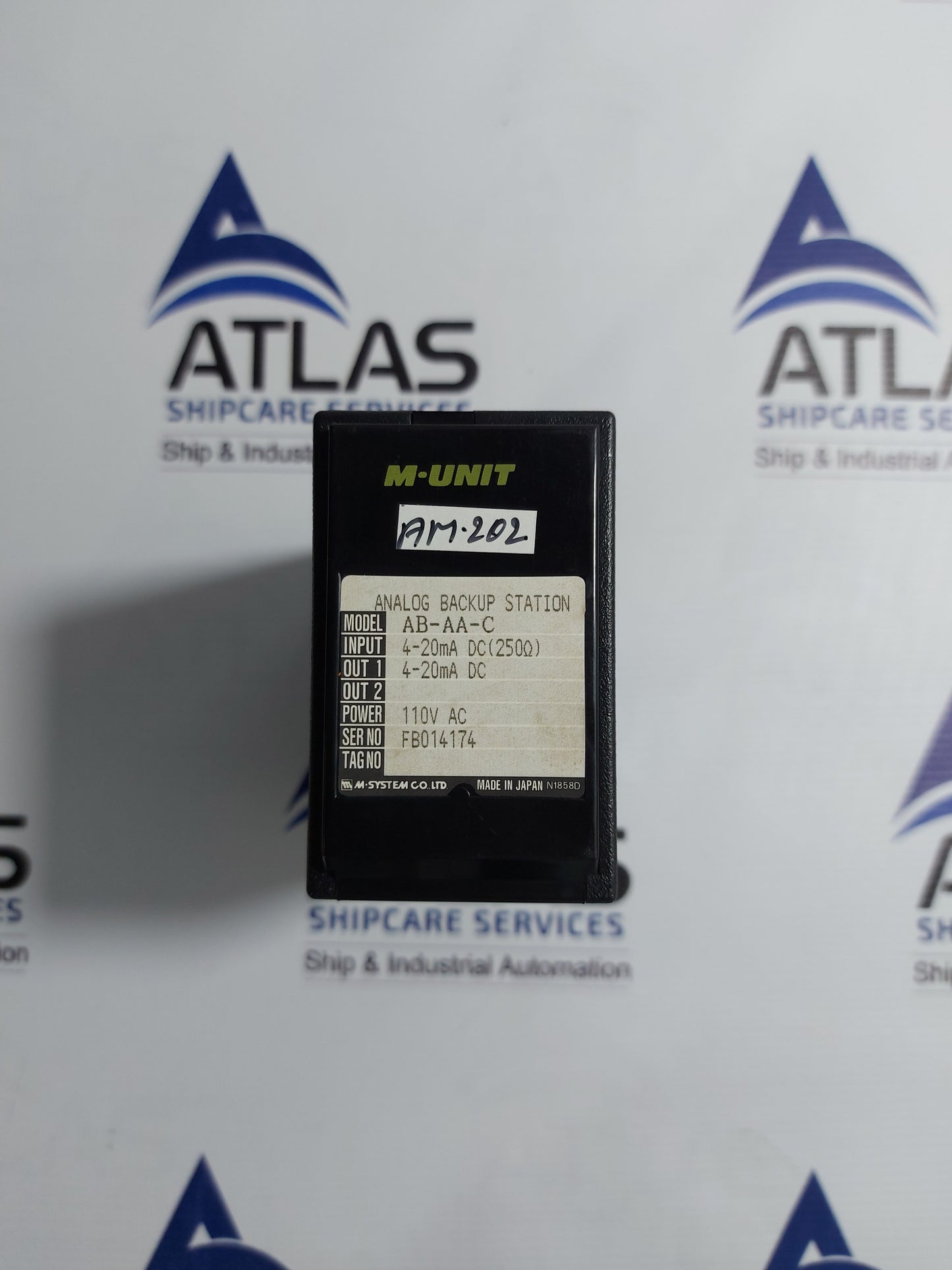 M-SYSTEM AB-AA-C M-UNIT ANALOG BACKUP STATION