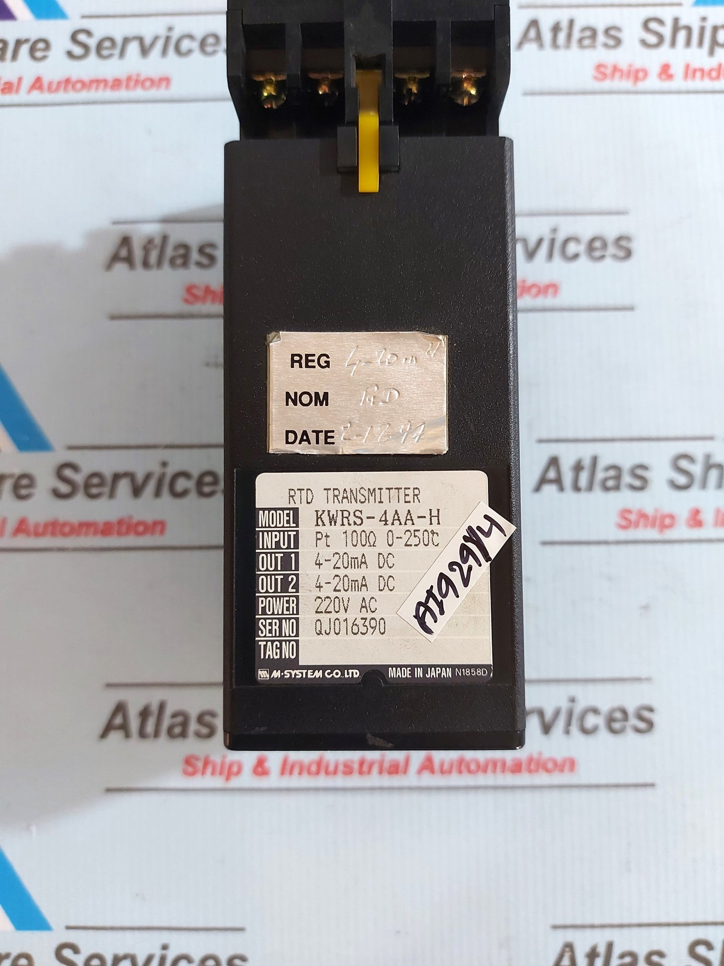 M-SYSTEM K-UNIT KWRS-4AA-H SIGNAL CONDITIONER