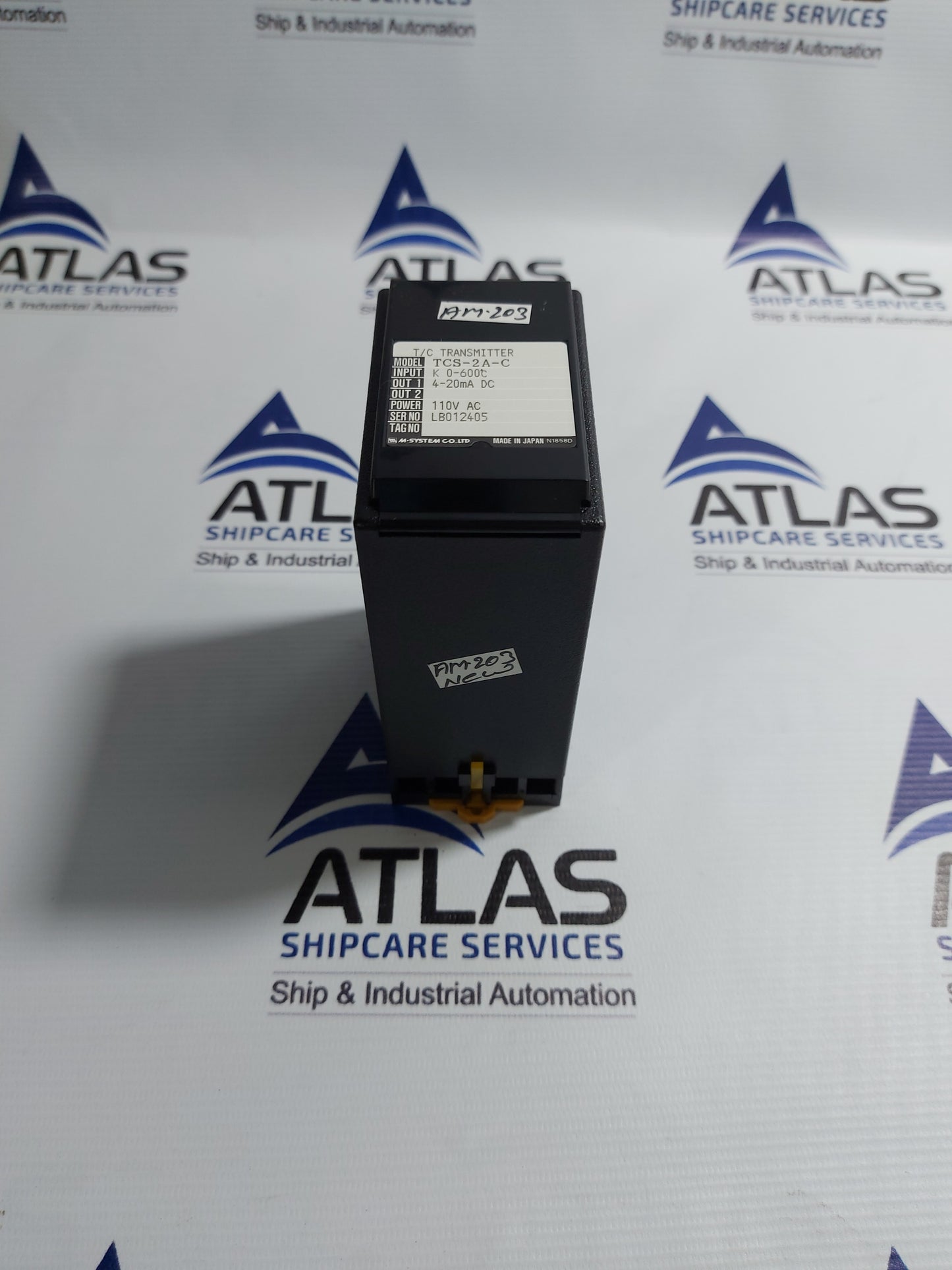 M-SYSTEM TCS-2A-C T/C TRANSMITTER 110V AC