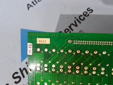 MACGREGOR-HAGGLUNDS 314 2699-803 PCB CARD