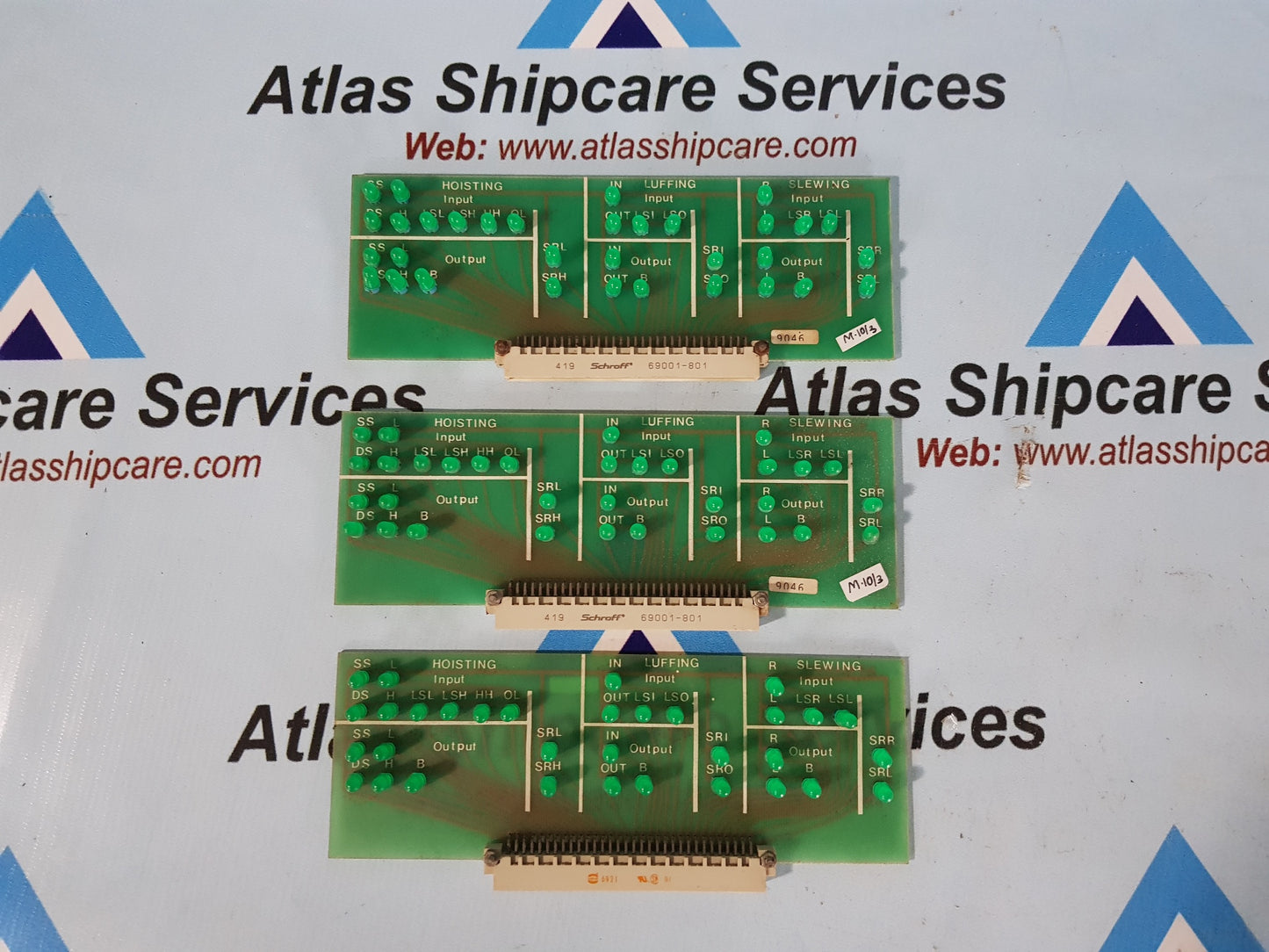 MACGREGOR-HAGGLUNDS HS 414 4555-001 9312 PCB CARD