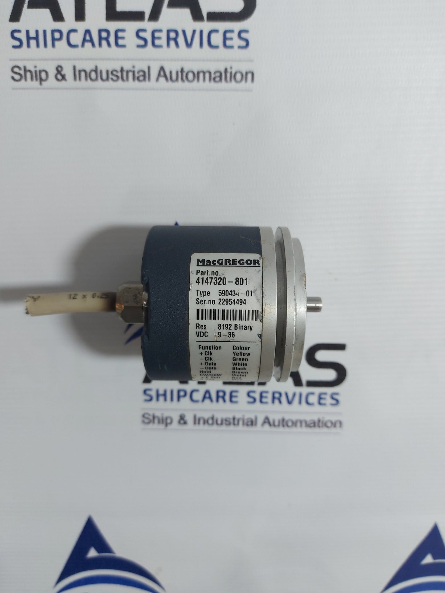 MACGREGOR 4147320-801 MOTOR 590434-01