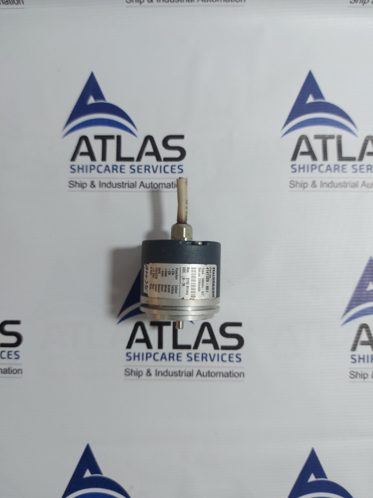 MACGREGOR 4147320-801 MOTOR 590434-01