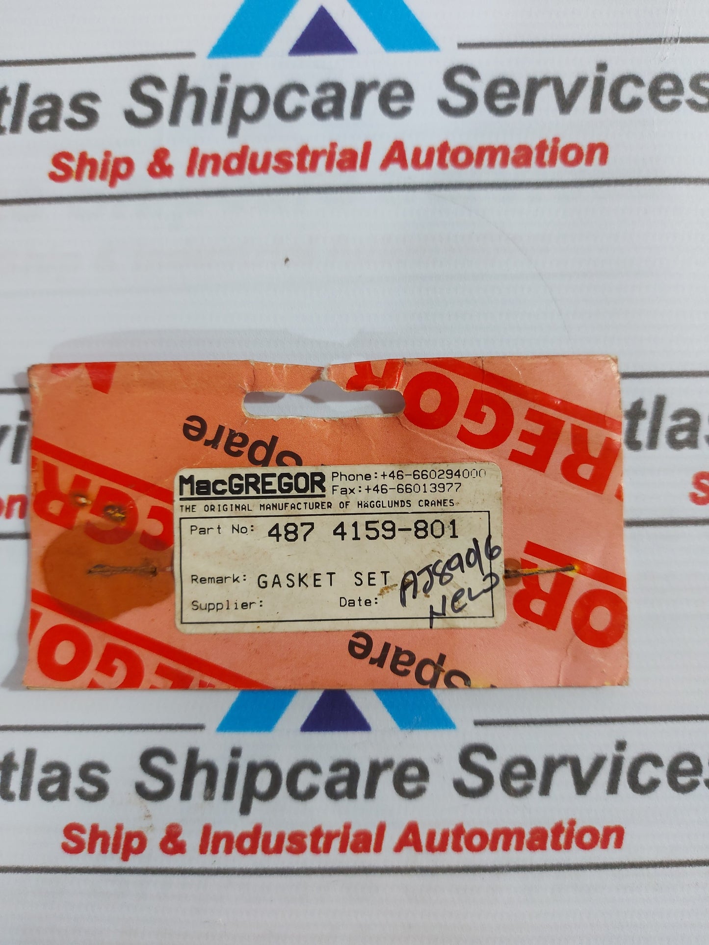 MACGREGOR 487 4159-801 GASKET SET